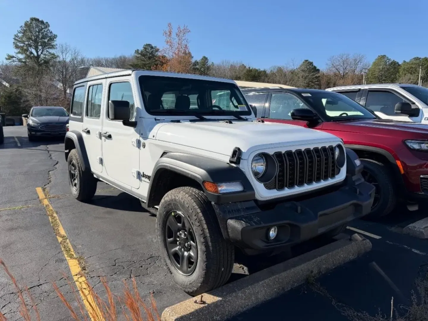 2026 /Black Cloth Jeep Wrangler Sport (1C4PJXDN8TW) with an 2.0L engine, 6M transmission, located at 970 Woodlawn Dr., Farmington, MO, 63640, (573) 431-7800, 37.825642, -90.468674 - **Adventure Awaits: Your 2026 Jeep Wrangler at Pettus CDJR Farmington!**<br /> <br /> Are you ready to explore the great outdoors or tackle your daily commute with style? The 2026 Jeep Wrangler is designed for those who crave adventure while enjoying the comforts of a modern SUV. Whether you're navi - Photo#1