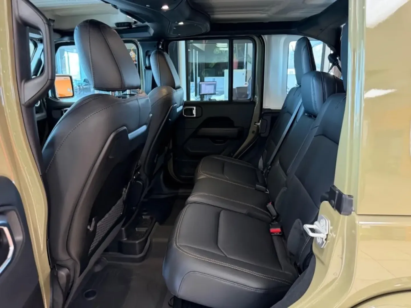 2026 /Black Leather Jeep Wrangler Sahara (1C4PJXEG9TW) with an 3.6L V6 engine, 6M transmission, located at 970 Woodlawn Dr., Farmington, MO, 63640, (573) 431-7800, 37.825642, -90.468674 - **Adventure Awaits with the 2026 Jeep Wrangler Sahara!** <br /> <br /> Explore the great outdoors or navigate daily commutes with unmatched confidence in the 2026 Jeep Wrangler Sahara, now available at Pettus CDJR Farmington in Farmington, MO. This rugged yet refined SUV is perfect for those who cra - Photo#8