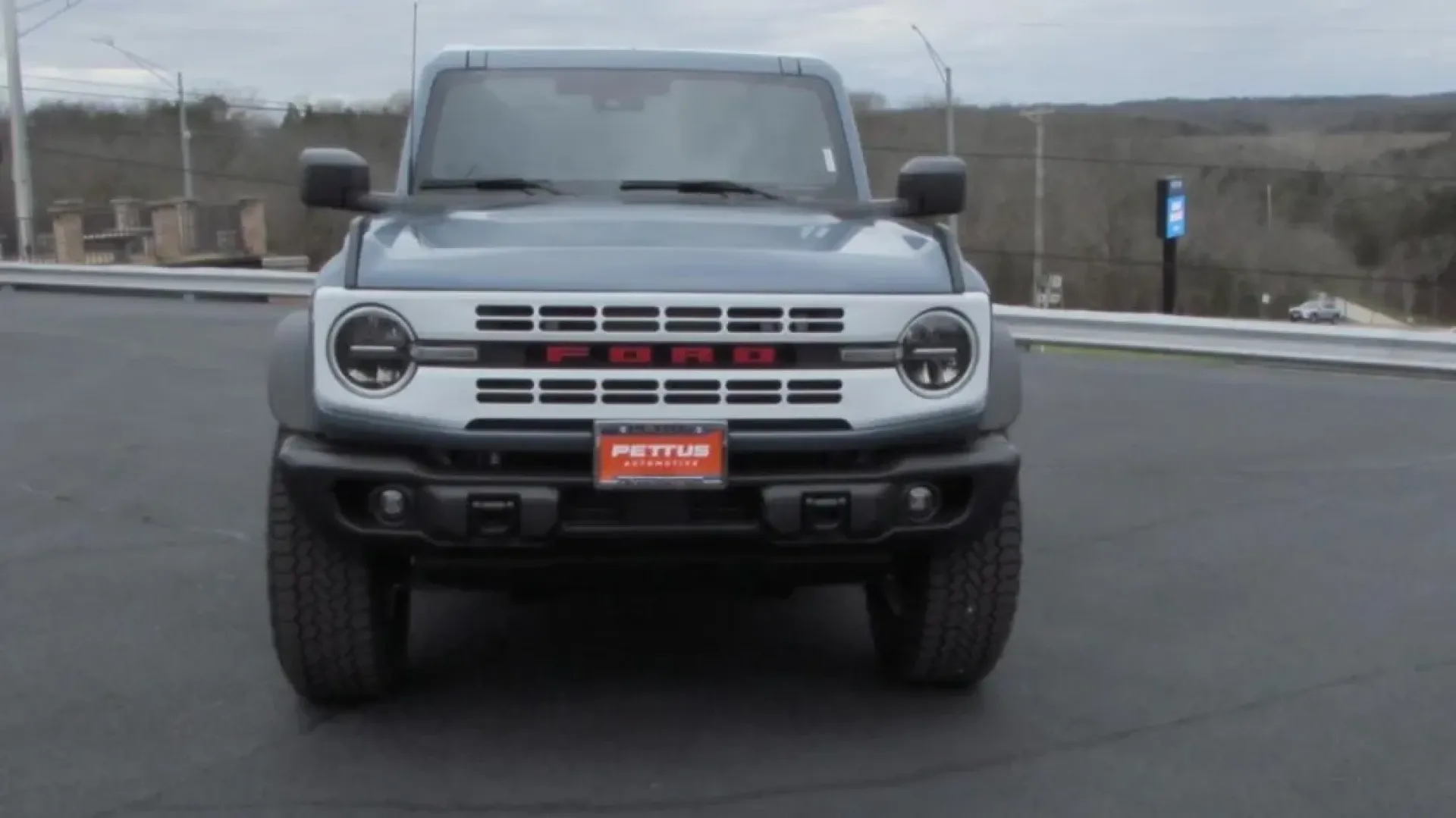 2025 /Navy Pier Ford Bronco Heritage Edition (1FMEE4DP7SL) with an 2.7L V6 engine, located at 12836 Highway 21, De Soto, MO, 63020, (636) 337-7777, 38.151867, -90.575615 - Explore the great outdoors and embark on unforgettable adventures with the 2025 Ford Bronco Heritage Edition, now available at Pettus Ford De Soto! This striking SUV, finished in a stunning Azure Gray, is perfect for individuals and families who crave a vehicle that can handle the rugged terrain and - Photo#1