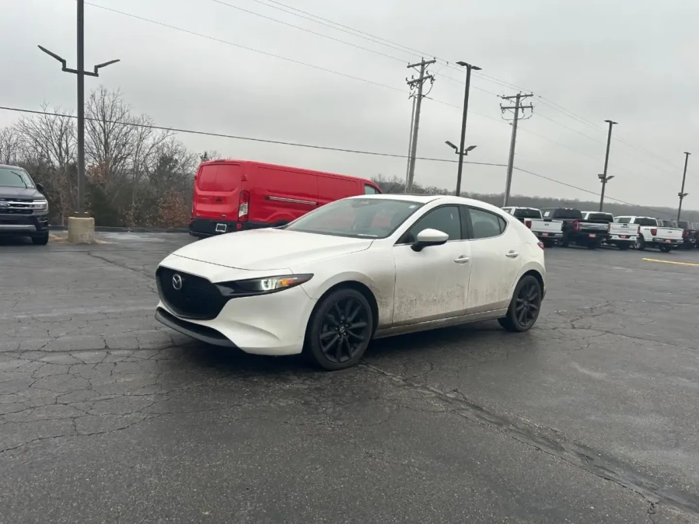 2025 /Red Mazda Mazda3 2.5 S Premium Package (JM1BPAMMXS1) with an 2.5L L4 DOHC 16V engine, 6A transmission, located at 12836 Highway 21, De Soto, MO, 63020, (636) 337-7777, 38.151867, -90.575615 - **Elevate Your Daily Commute with the 2025 Mazda3 Hatchback! Perfect for Budget-Conscious Buyers in De Soto, MO**<br /> <br /> Are you ready to transform your everyday drives into enjoyable journeys? The 2025 Mazda3 Hatchback is not just a car; it's a lifestyle upgrade, ideal for those seeking a sty - Photo#0