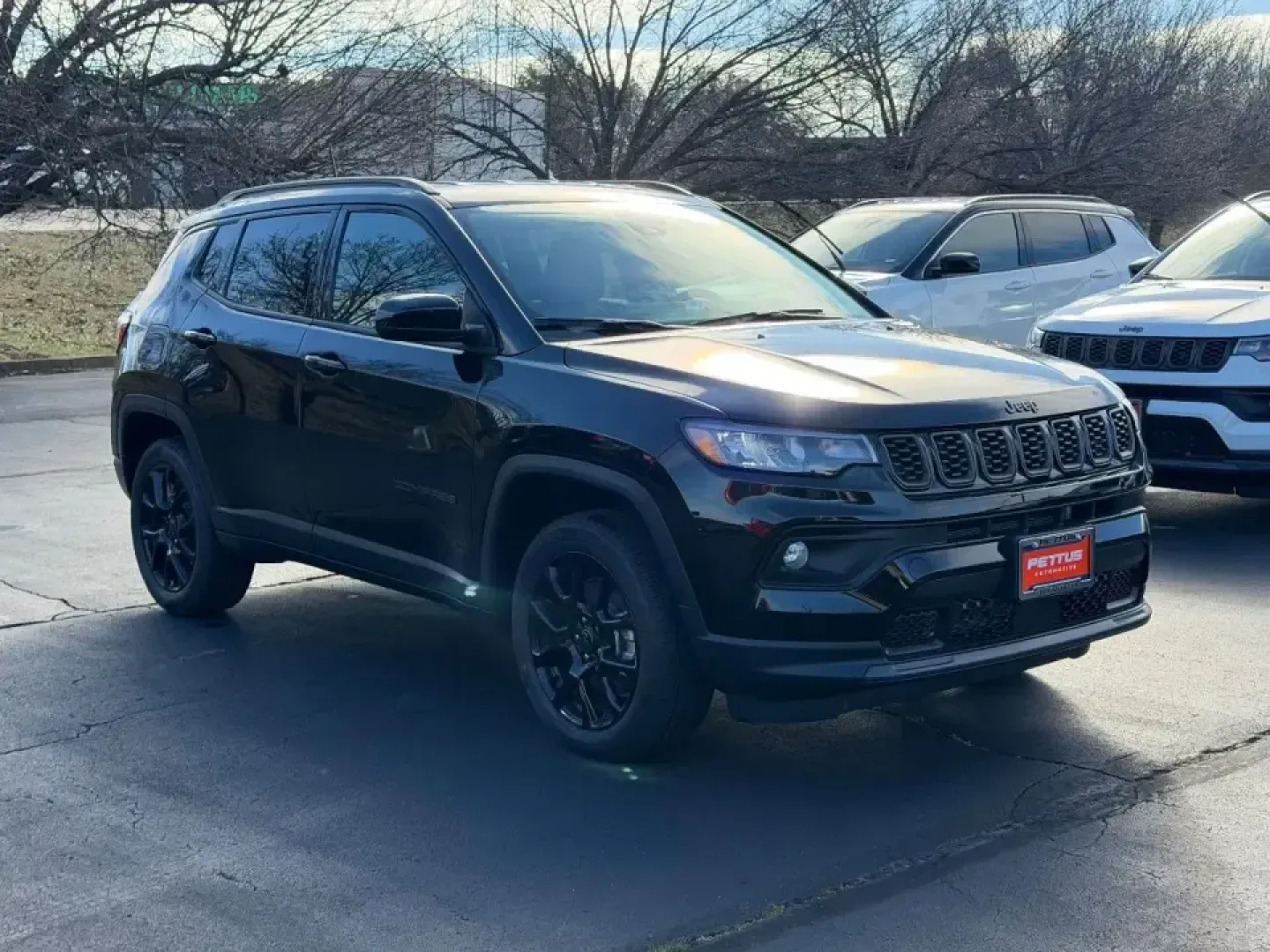 2026 /Black Leather Trimmed Jeep Compass Latitude (3C4NJDBN1TT) with an 2.0L engine, located at 970 Woodlawn Dr., Farmington, MO, 63640, (573) 431-7800, 37.825642, -90.468674 - **Explore the Open Road in the 2026 Jeep Compass: Your Next Adventure Awaits!**<br /> <br /> Looking for a versatile vehicle that can handle both your daily commute and weekend excursions? Look no further than the striking 2026 Jeep Compass, now available at Pettus CDJR Farmington. This exceptional - Photo#1