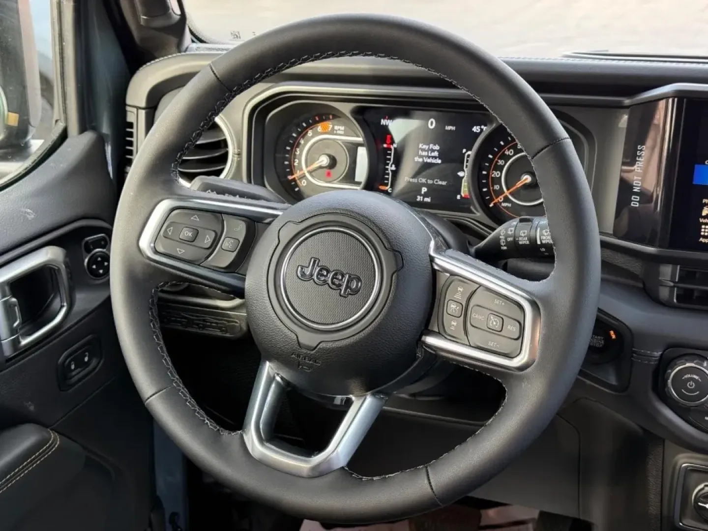 2026 /Black Leather Jeep Wrangler Sahara (1C4PJXEG7TW) with an 3.6L V6 engine, Automatic transmission, located at 970 Woodlawn Dr., Farmington, MO, 63640, (573) 431-7800, 37.825642, -90.468674 - **Unleash Adventure with the 2026 Jeep Wrangler Sahara Ideal for Outdoor Enthusiasts!**<br /> <br /> Are you ready to explore the great outdoors while cruising in style? The 2026 Jeep Wrangler Sahara is the perfect companion for those who seek adventure, whether it's a weekend getaway or navigating - Photo#7