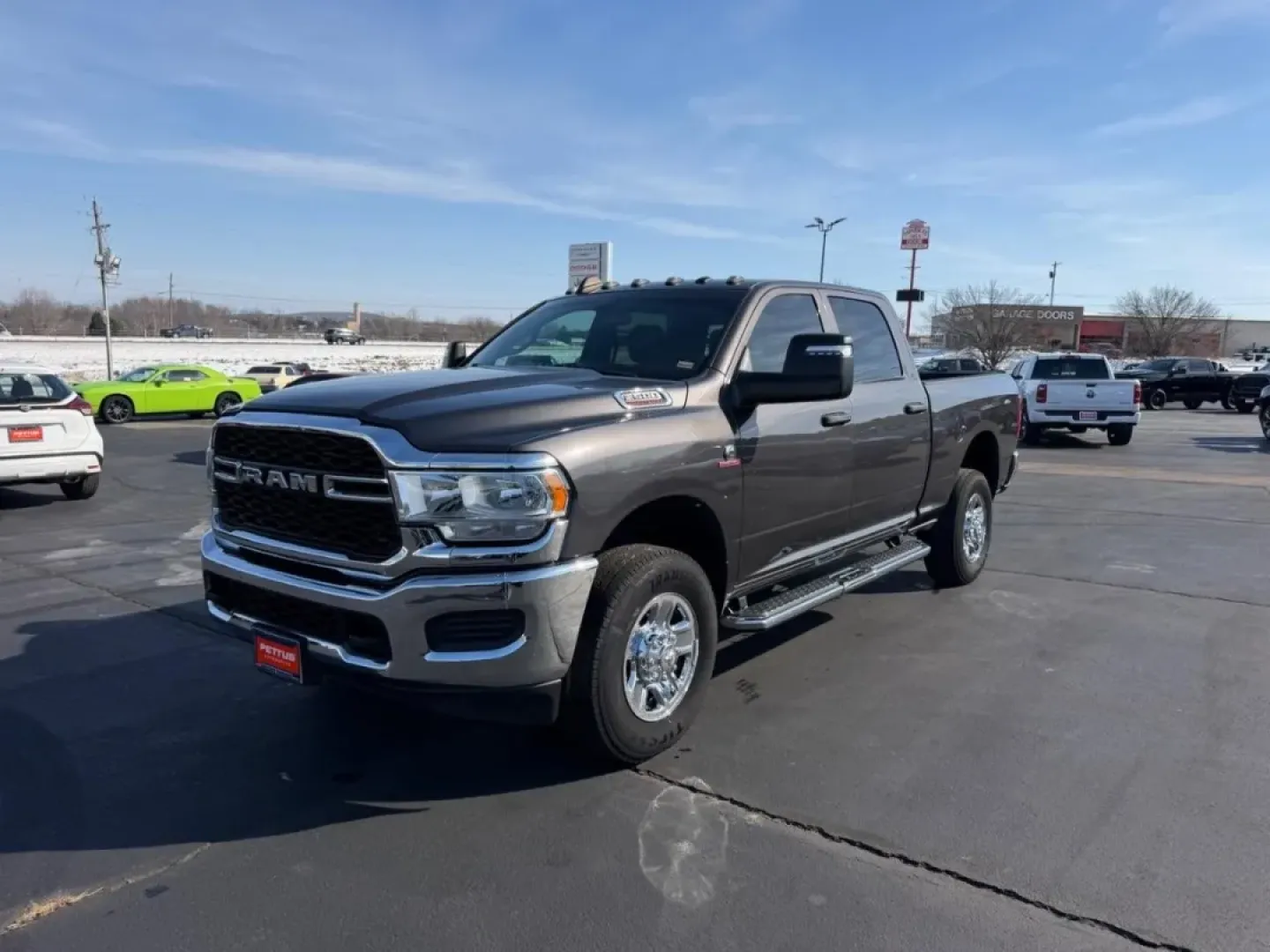 2023 /Diesel Gray/Black Cloth Ram 2500 Tradesman (3C6UR5CL5PG) with an Straight 6 Turbocharged Diesel engine, Automatic transmission, located at 970 Woodlawn Dr., Farmington, MO, 63640, (573) 431-7800, 37.825642, -90.468674 - **Explore the Adventure with the 2023 Ram 2500 Tradesman! Perfect for Your Next Journey!**<br /> <br /> Are you ready to elevate your adventures and tackle your day-to-day tasks with power and confidence? The 2023 Ram 2500 Tradesman offers an unbeatable blend of rugged capability and modern technolo - Photo#6