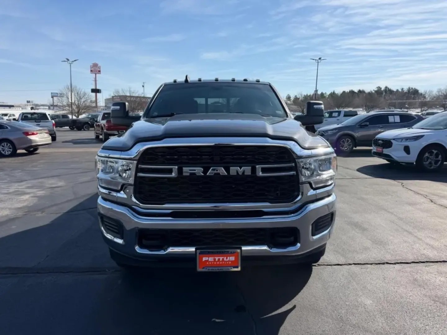 2023 /Diesel Gray/Black Cloth Ram 2500 Tradesman (3C6UR5CL5PG) with an Straight 6 Turbocharged Diesel engine, Automatic transmission, located at 970 Woodlawn Dr., Farmington, MO, 63640, (573) 431-7800, 37.825642, -90.468674 - **Explore the Adventure with the 2023 Ram 2500 Tradesman! Perfect for Your Next Journey!**<br /> <br /> Are you ready to elevate your adventures and tackle your day-to-day tasks with power and confidence? The 2023 Ram 2500 Tradesman offers an unbeatable blend of rugged capability and modern technolo - Photo#7