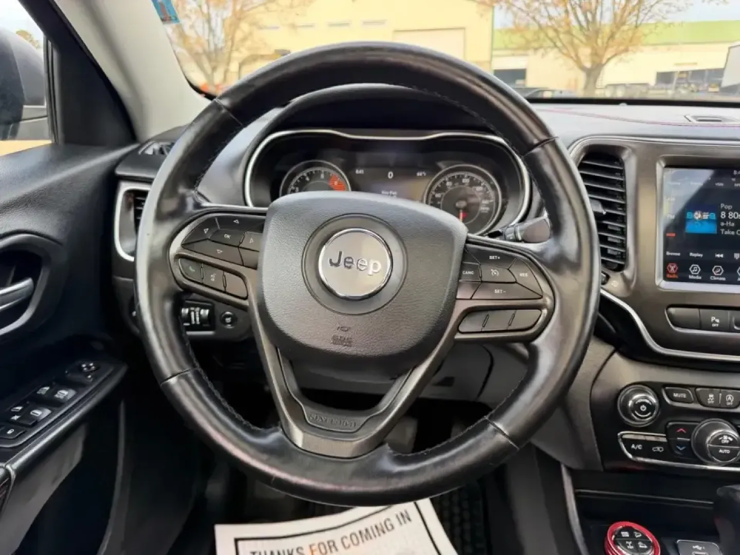 2020 /Black Leather Trimmed Jeep Cherokee Trailhawk (1C4PJMBN3LD) with an 2.0L engine, Automatic transmission, located at 970 Woodlawn Dr., Farmington, MO, 63640, (573) 431-7800, 37.825642, -90.468674 - Weekend trail runs, winter-weather school drop-offs, and road trips down Highway 67 feel a lot easier when your SUV is built to handle the plan-and the unexpected detour. This 2020 Jeep Cherokee Trailhawk is the kind of do-it-all crossover that fits real life in Farmington, MO: confident in the rain - Photo#13
