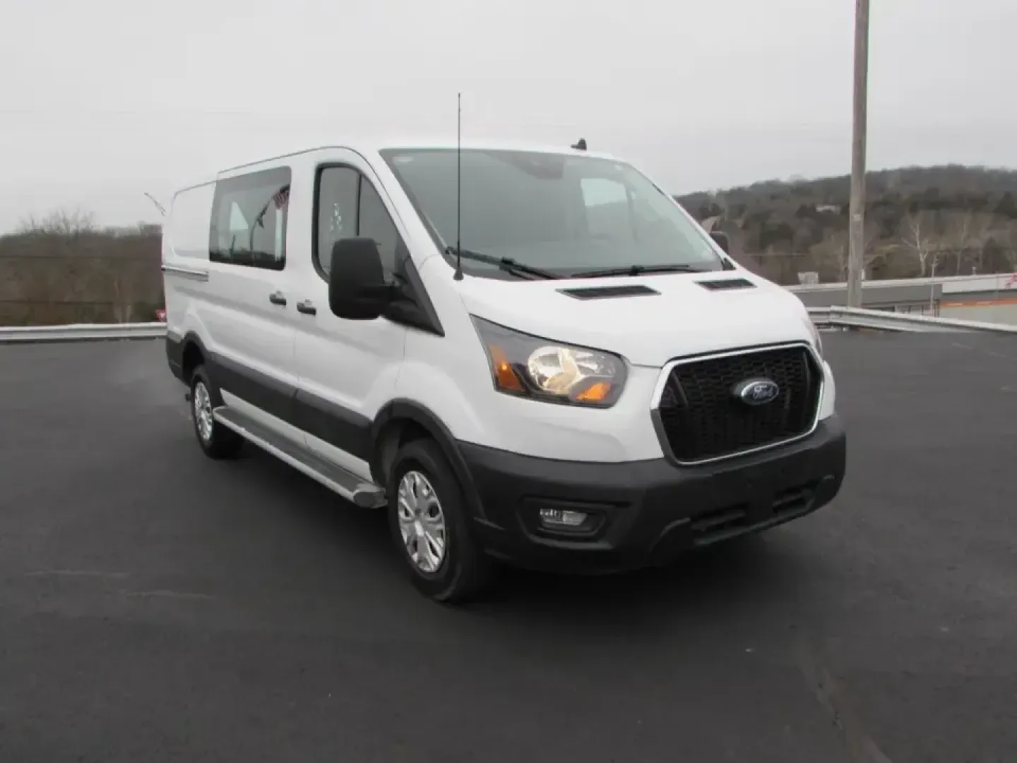 2023 /Ebony Ford Transit-250 Base (1FTBR1Y81PK) with an 3.5L V6 DOHC 24V engine, Automatic transmission, located at 12836 Highway 21, De Soto, MO, 63020, (636) 337-7777, 38.151867, -90.575615 - **Discover the Ultimate Work Companion: 2023 Ford Transit Cargo Van at Pettus Ford De Soto**<br /> <br /> Are you a business owner or contractor looking for a reliable vehicle to streamline your operations? The 2023 Ford Transit Cargo Van is designed to be your ultimate work companion. With ample sp - Photo#0