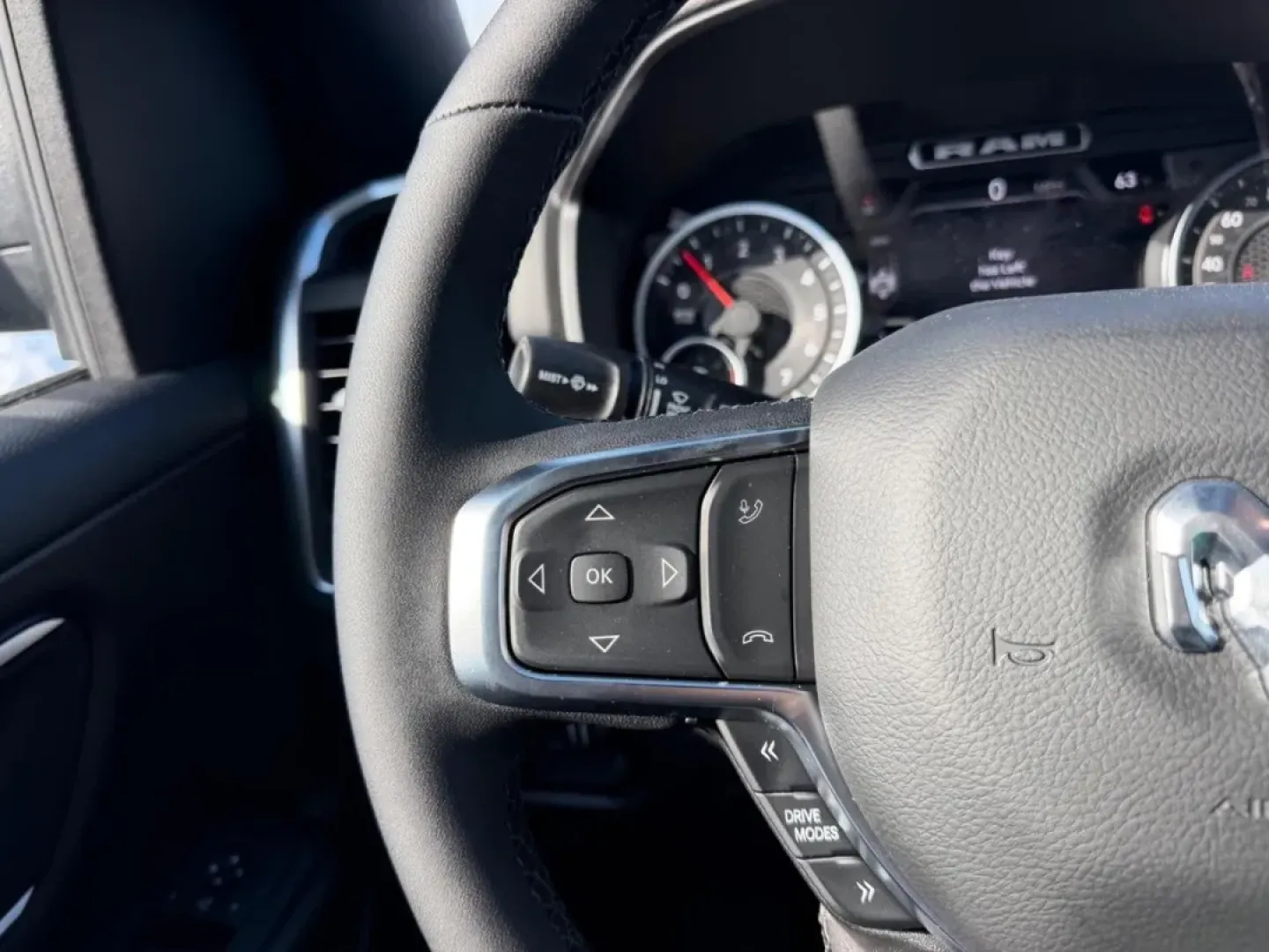 2026 /Diesel Gray/Black Cloth Ram 1500 Big Horn/Lone Star (1C6SRFFT6TN) with an 5.7L engine, 8A transmission, located at 970 Woodlawn Dr., Farmington, MO, 63640, (573) 431-7800, 37.825642, -90.468674 - Are you ready to elevate your outdoor adventures and weekend getaways? Look no further than the 2026 Ram 1500 Big Horn, an ideal choice for those craving a perfect blend of power, comfort, and versatility. This rugged truck is designed for drivers who lead an active lifestyle, whether you're hauling - Photo#11