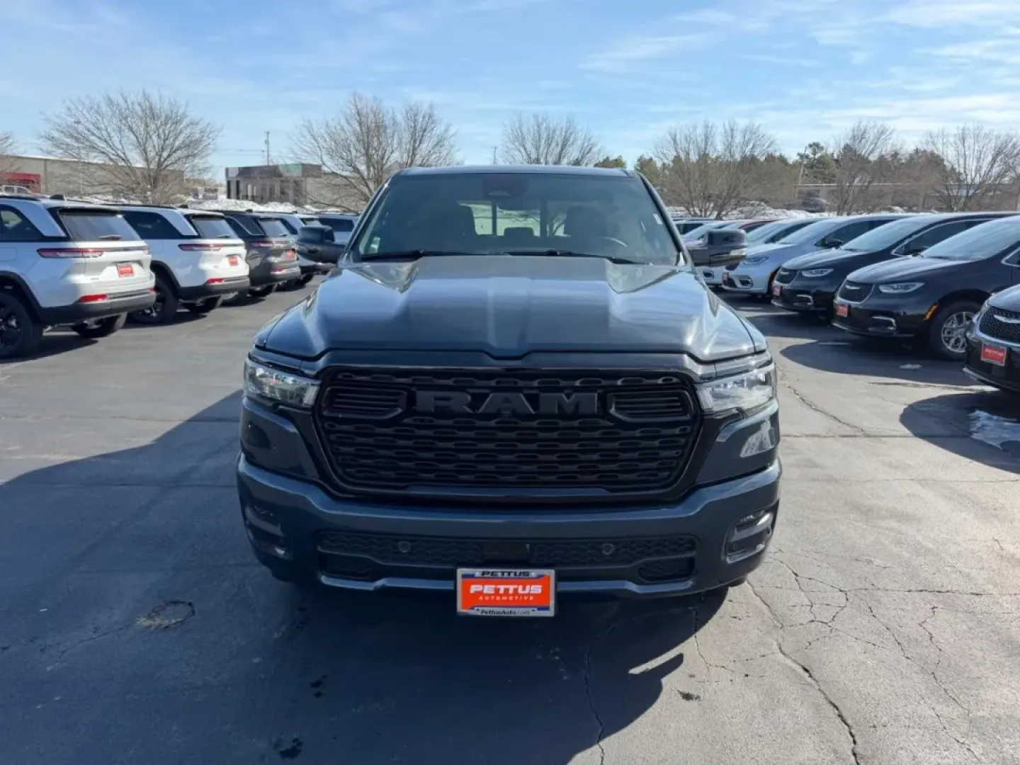 2026 /Diesel Gray/Black Cloth Ram 1500 Big Horn/Lone Star (1C6SRFFT6TN) with an 5.7L engine, 8A transmission, located at 970 Woodlawn Dr., Farmington, MO, 63640, (573) 431-7800, 37.825642, -90.468674 - Are you ready to elevate your outdoor adventures and weekend getaways? Look no further than the 2026 Ram 1500 Big Horn, an ideal choice for those craving a perfect blend of power, comfort, and versatility. This rugged truck is designed for drivers who lead an active lifestyle, whether you're hauling - Photo#7