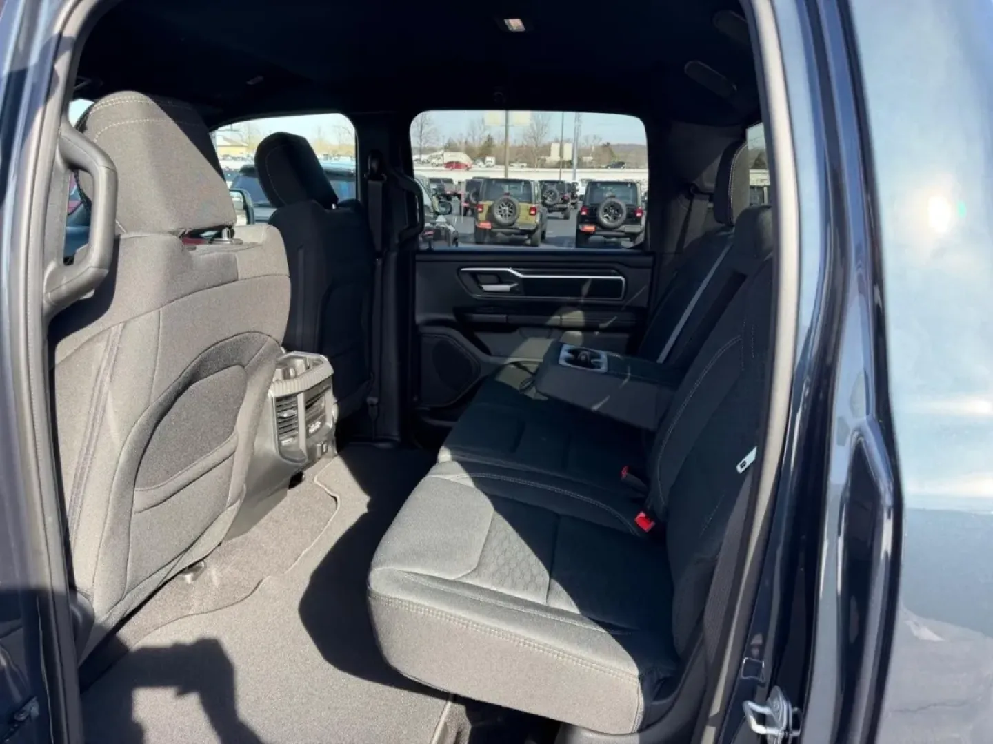 2026 /Diesel Gray/Black Cloth Ram 1500 Big Horn/Lone Star (1C6SRFFT6TN) with an 5.7L engine, 8A transmission, located at 970 Woodlawn Dr., Farmington, MO, 63640, (573) 431-7800, 37.825642, -90.468674 - Are you ready to elevate your outdoor adventures and weekend getaways? Look no further than the 2026 Ram 1500 Big Horn, an ideal choice for those craving a perfect blend of power, comfort, and versatility. This rugged truck is designed for drivers who lead an active lifestyle, whether you're hauling - Photo#8