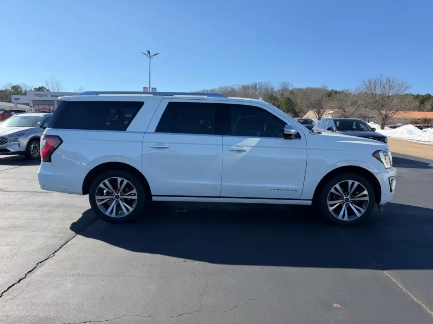 2021 /Ebony Leather Ford Expedition Max Platinum (1FMJK1MT8ME) with an 3.5L EcoBoost V6 engine, Automatic transmission, located at 970 Woodlawn Dr., Farmington, MO, 63640, (573) 431-7800, 37.825642, -90.468674 - Experience a lifestyle of adventure and luxury with the stunning **2021 Ford Expedition Max Platinum**, available now at Pettus CDJR Farmington, your premier OEM dealership located at **970 Woodlawn Drive, Farmington, MO 63640**. This exceptional SUV is perfect for growing families seeking both comf - Photo#1