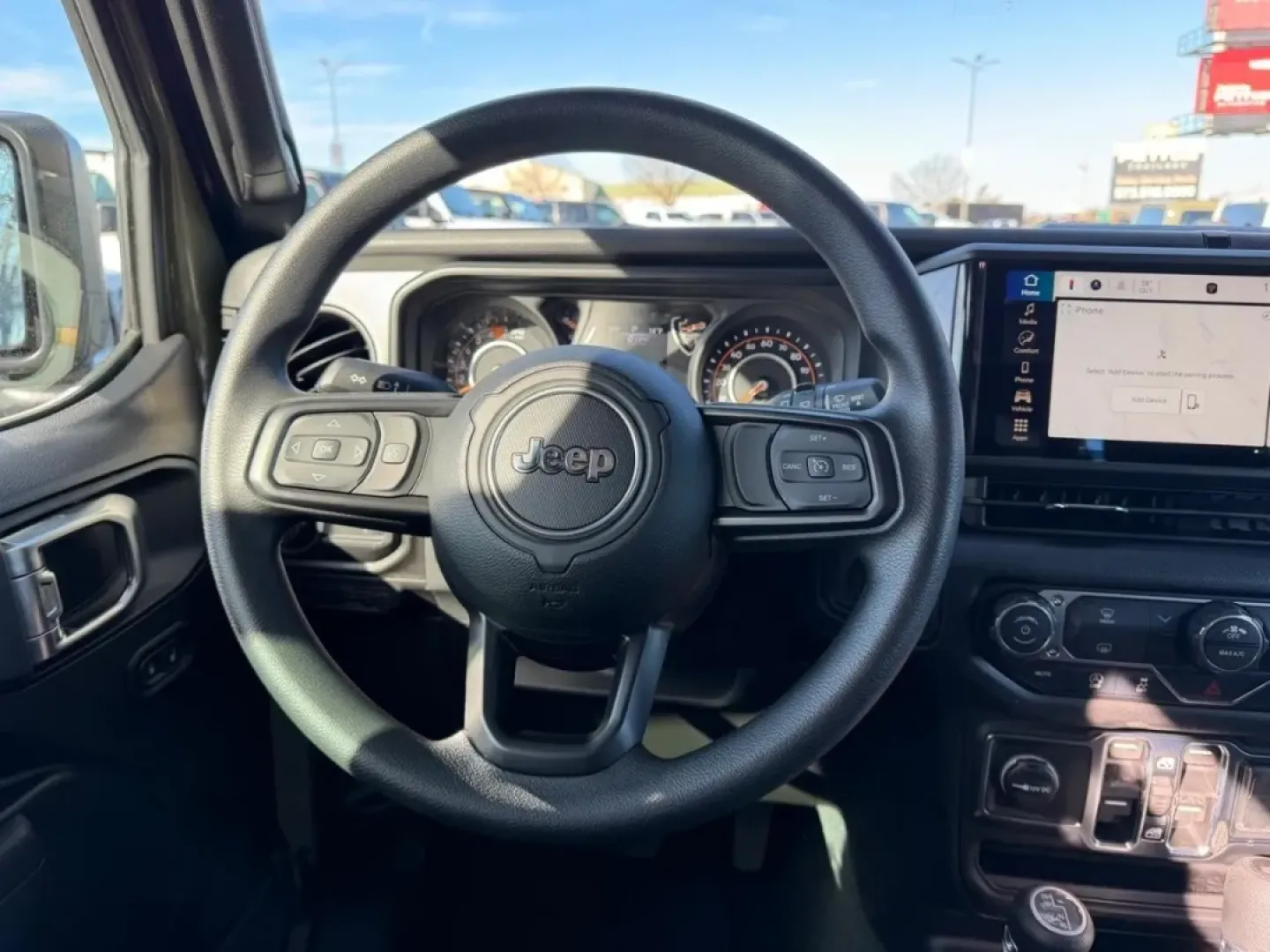 2026 /Black Cloth Jeep Wrangler Sport (1C4PJXDN2TW) with an 2.0L engine, 6M transmission, located at 970 Woodlawn Dr., Farmington, MO, 63640, (573) 431-7800, 37.825642, -90.468674 - **Adventure Awaits: Discover the 2026 Jeep Wrangler at Pettus CDJR Farmington!**<br /> <br /> Are you ready to elevate your adventures and make every weekend unforgettable? The 2026 Jeep Wrangler is not just a vehicle; it's a lifestyle statement designed for those who crave exploration and excitemen - Photo#10