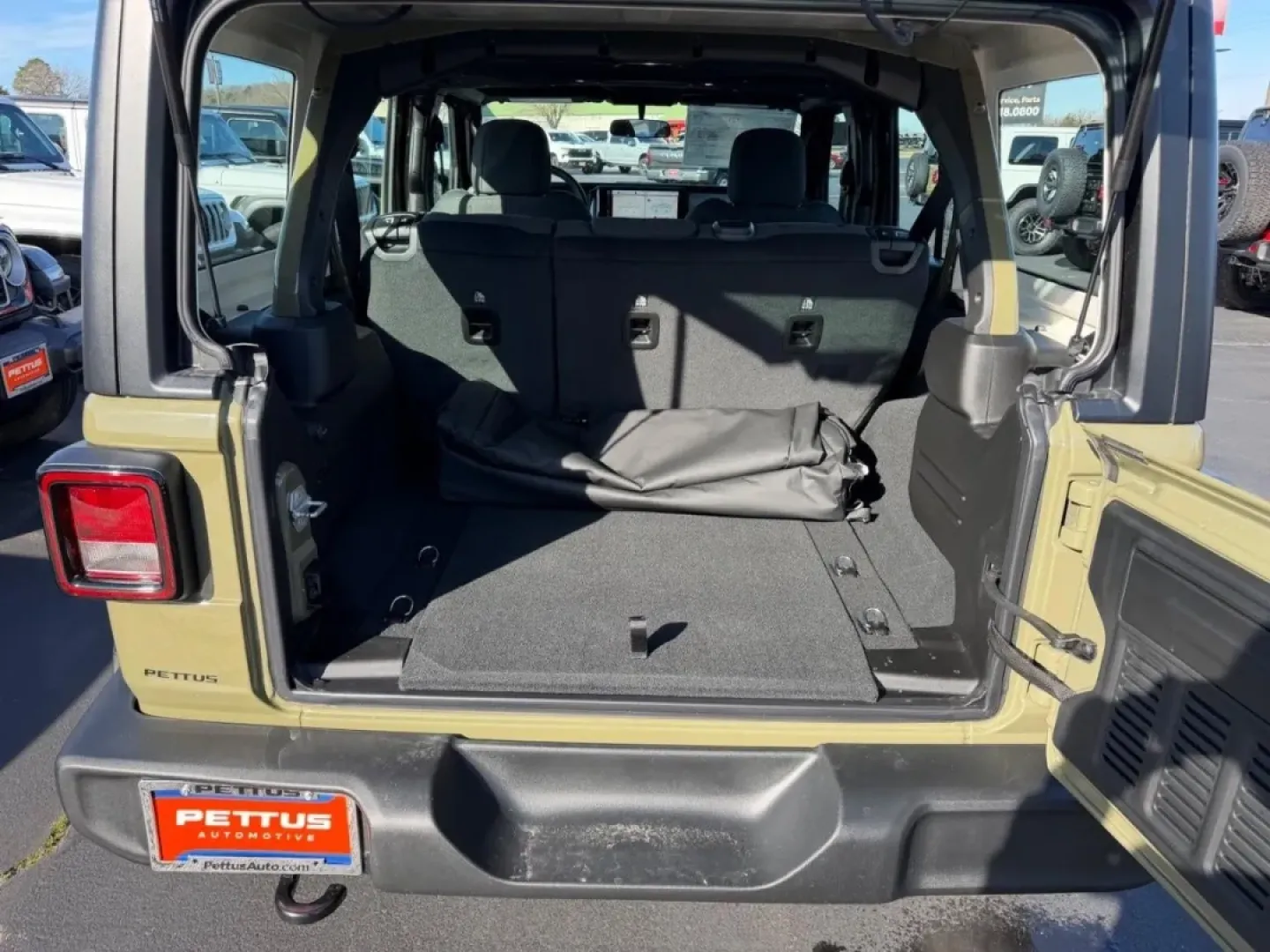 2026 /Black Cloth Jeep Wrangler Sport (1C4PJXDN2TW) with an 2.0L engine, 6M transmission, located at 970 Woodlawn Dr., Farmington, MO, 63640, (573) 431-7800, 37.825642, -90.468674 - **Adventure Awaits: Discover the 2026 Jeep Wrangler at Pettus CDJR Farmington!**<br /> <br /> Are you ready to elevate your adventures and make every weekend unforgettable? The 2026 Jeep Wrangler is not just a vehicle; it's a lifestyle statement designed for those who crave exploration and excitemen - Photo#4