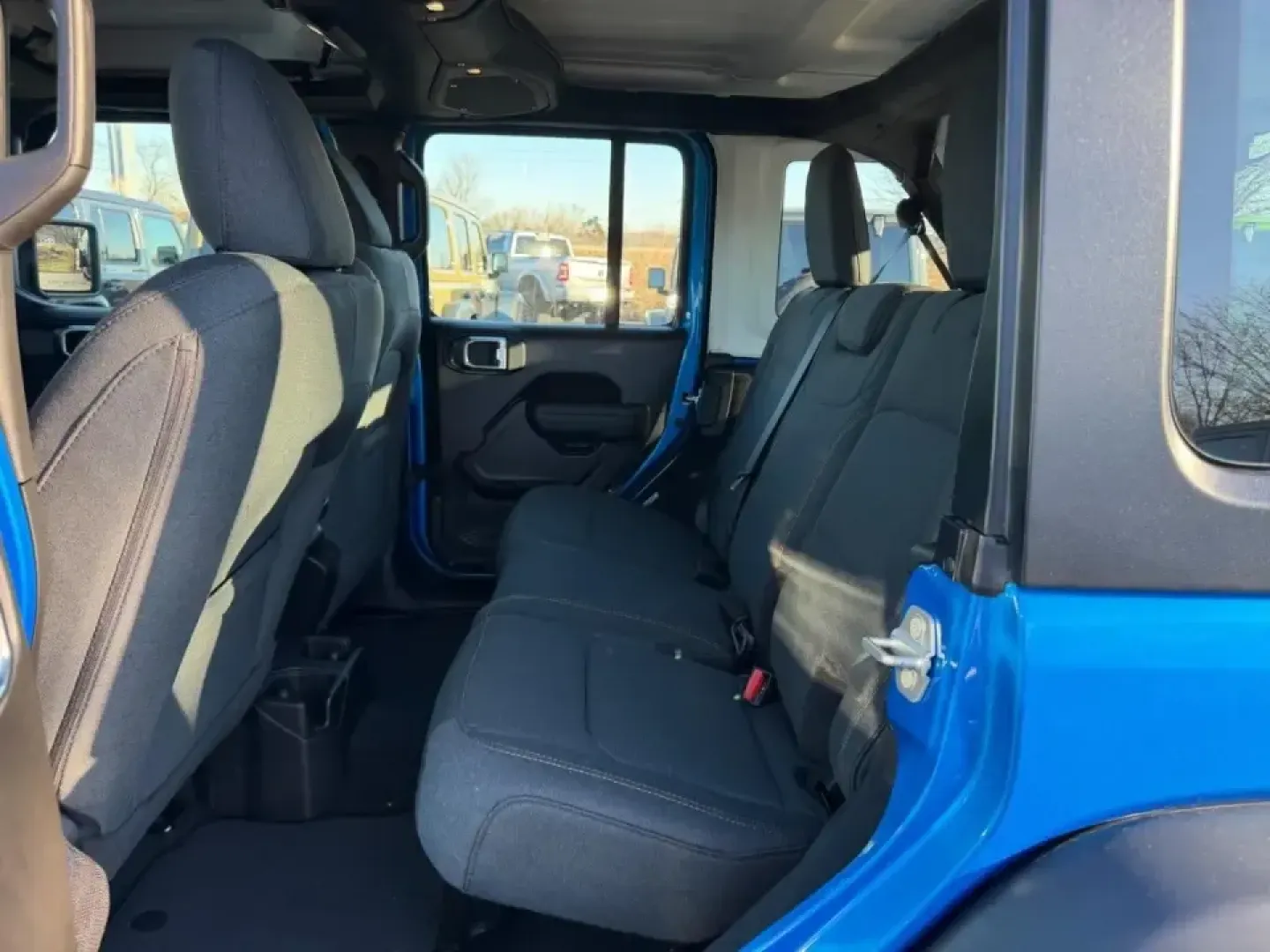 2026 /Black Cloth Jeep Wrangler Sport (1C4PJXDN6TW) with an 2.0L engine, 6M transmission, located at 970 Woodlawn Dr., Farmington, MO, 63640, (573) 431-7800, 37.825642, -90.468674 - **Adventure Awaits with the 2026 Jeep Wrangler at Pettus CDJR Farmington!**<br /> <br /> Are you ready to elevate your outdoor adventures and weekend getaways? Look no further than the stunning 2026 Jeep Wrangler, now available at Pettus CDJR Farmington! This rugged yet refined SUV is not just a veh - Photo#8