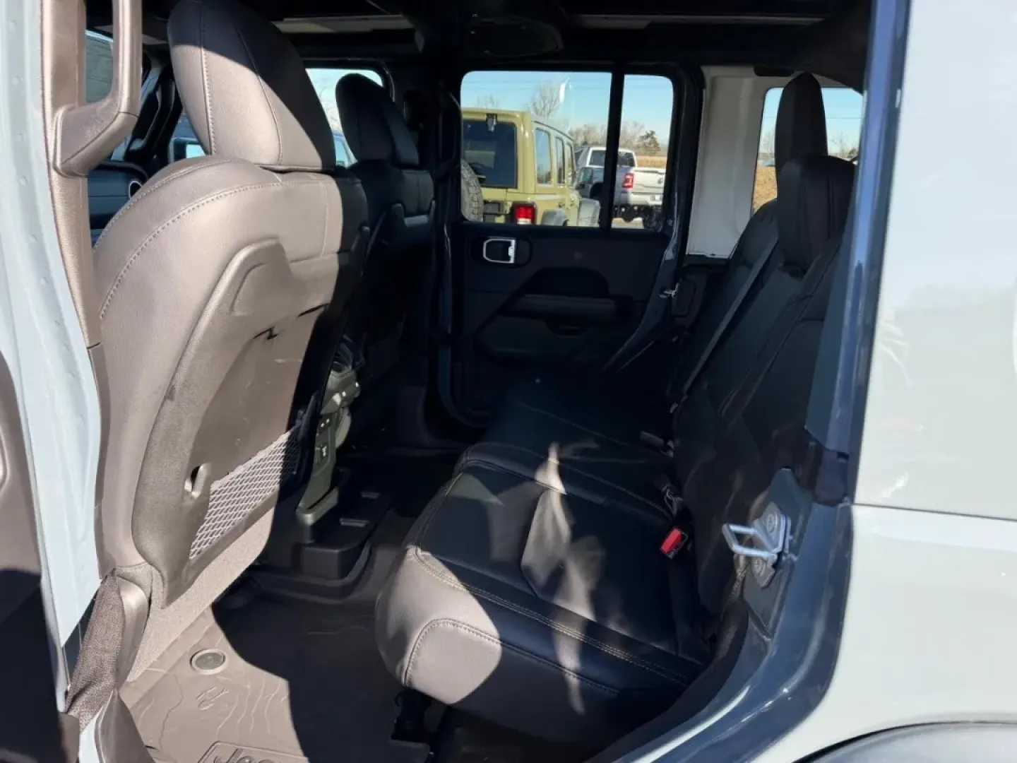 2026 /Black Leather Jeep Wrangler Sahara (1C4PJXEG1TW) with an 3.6L V6 engine, 6M transmission, located at 970 Woodlawn Dr., Farmington, MO, 63640, (573) 431-7800, 37.825642, -90.468674 - **Unleash Adventure with This 2026 Jeep Wrangler Sahara at Pettus CDJR Farmington!**<br /> <br /> If you're on the lookout for a versatile vehicle that can handle both your daily commute and weekend getaways, look no further! The 2026 Jeep Wrangler Sahara is the epitome of rugged sophistication, des - Photo#8