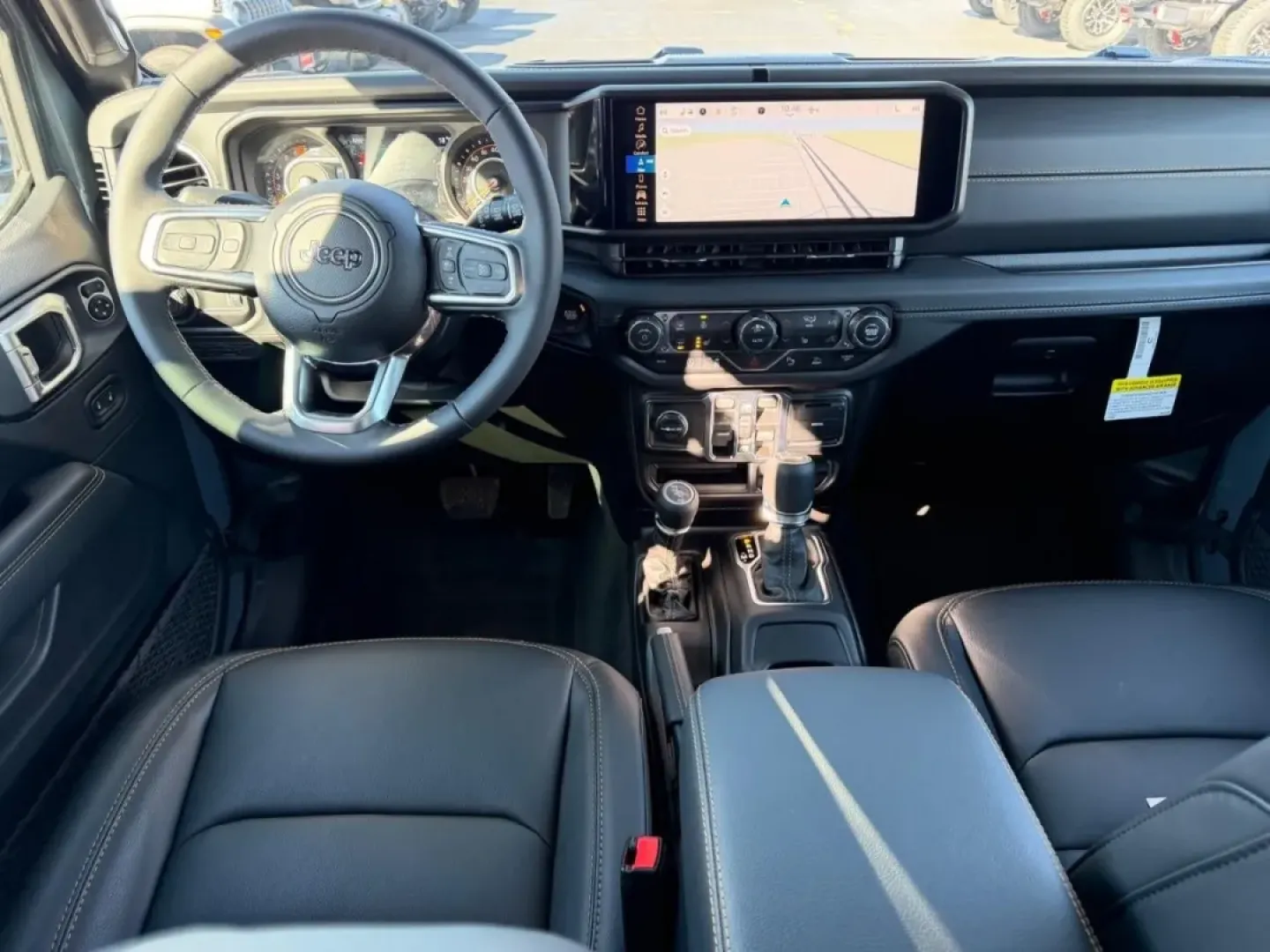 2026 /Black Leather Jeep Wrangler Sahara (1C4PJXEG1TW) with an 3.6L V6 engine, 6M transmission, located at 970 Woodlawn Dr., Farmington, MO, 63640, (573) 431-7800, 37.825642, -90.468674 - **Unleash Adventure with This 2026 Jeep Wrangler Sahara at Pettus CDJR Farmington!**<br /> <br /> If you're on the lookout for a versatile vehicle that can handle both your daily commute and weekend getaways, look no further! The 2026 Jeep Wrangler Sahara is the epitome of rugged sophistication, des - Photo#9