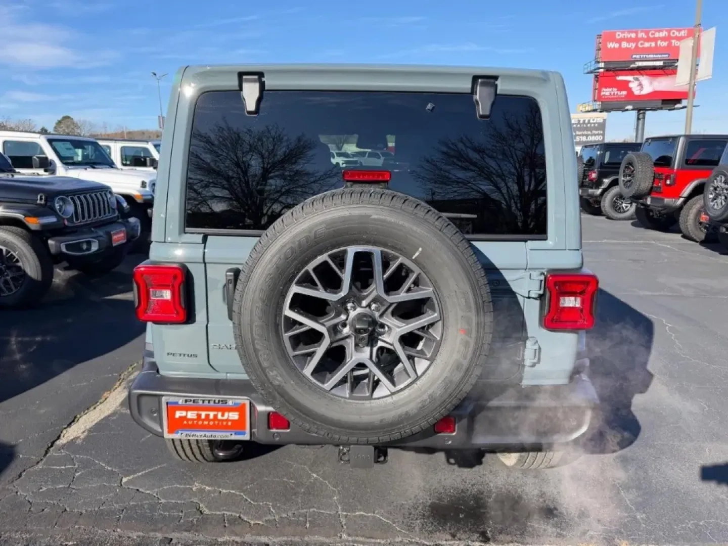 2026 /Black Leather Jeep Wrangler Sahara (1C4PJXEG1TW) with an 3.6L V6 engine, 6M transmission, located at 970 Woodlawn Dr., Farmington, MO, 63640, (573) 431-7800, 37.825642, -90.468674 - **Unleash Adventure with This 2026 Jeep Wrangler Sahara at Pettus CDJR Farmington!**<br /> <br /> If you're on the lookout for a versatile vehicle that can handle both your daily commute and weekend getaways, look no further! The 2026 Jeep Wrangler Sahara is the epitome of rugged sophistication, des - Photo#3