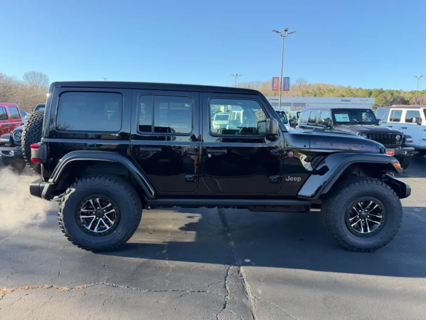 2026 /Black Leather Jeep Wrangler Rubicon (1C4RJXFGXTW) with an 3.6L V6 engine, located at 970 Woodlawn Dr., Farmington, MO, 63640, (573) 431-7800, 37.825642, -90.468674 - Looking for the perfect vehicle to elevate your outdoor adventures or accommodate your growing family? Look no further than this stunning 2026 Jeep Wrangler, available now at Pettus CDJR Farmington. Located at 970 Woodlawn Drive in Farmington, MO, our dealership specializes in quality used vehicles, - Photo#1