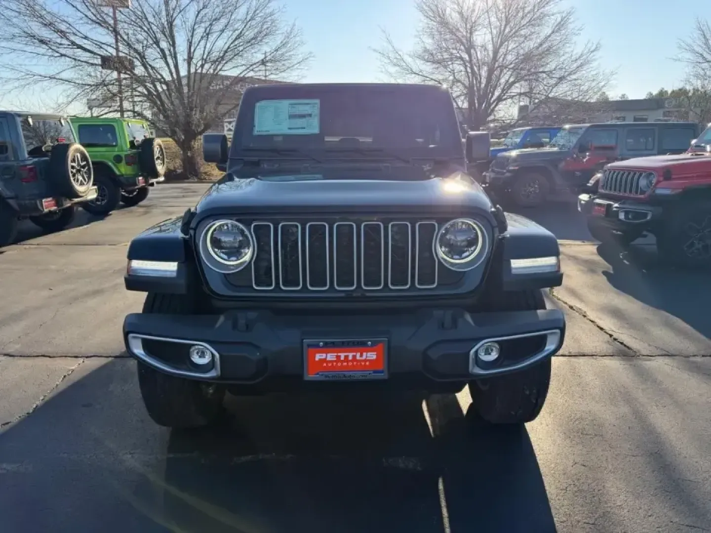 2026 /Black Leather Jeep Wrangler Sahara (1C4PJXEG7TW) with an 3.6L V6 engine, 6M transmission, located at 970 Woodlawn Dr., Farmington, MO, 63640, (573) 431-7800, 37.825642, -90.468674 - **Adventure Awaits: Discover the 2026 Jeep Wrangler Sahara at Pettus CDJR Farmington!**<br /> <br /> If you're looking for a versatile vehicle that can handle your weekend adventures while also being practical for daily commutes, look no further than the stunning 2026 Jeep Wrangler Sahara available - Photo#7