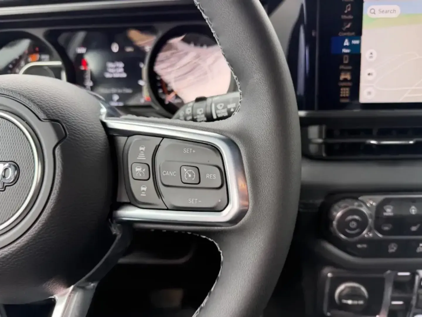 2026 /Black Leather Jeep Wrangler Sahara (1C4PJXEG9TW) with an 3.6L V6 engine, 6M transmission, located at 970 Woodlawn Dr., Farmington, MO, 63640, (573) 431-7800, 37.825642, -90.468674 - **Explore the Great Outdoors with the 2026 Jeep Wrangler Sahara at Pettus CDJR Farmington!**<br /> <br /> Adventure awaits! If you're seeking a vehicle that combines rugged capability with everyday comfort, look no further than this impressive 2026 Jeep Wrangler Sahara. Perfect for weekend getaways - Photo#12