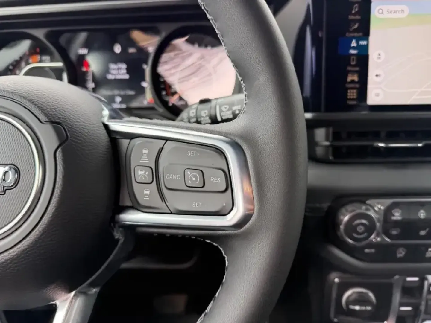 2026 /Black Leather Jeep Wrangler Sahara (1C4PJXEG9TW) with an 3.6L V6 engine, 6M transmission, located at 970 Woodlawn Dr., Farmington, MO, 63640, (573) 431-7800, 37.825642, -90.468674 - **Explore the Great Outdoors with the 2026 Jeep Wrangler Sahara at Pettus CDJR Farmington!**<br /> <br /> Adventure awaits! If you're seeking a vehicle that combines rugged capability with everyday comfort, look no further than this impressive 2026 Jeep Wrangler Sahara. Perfect for weekend getaways - Photo#12