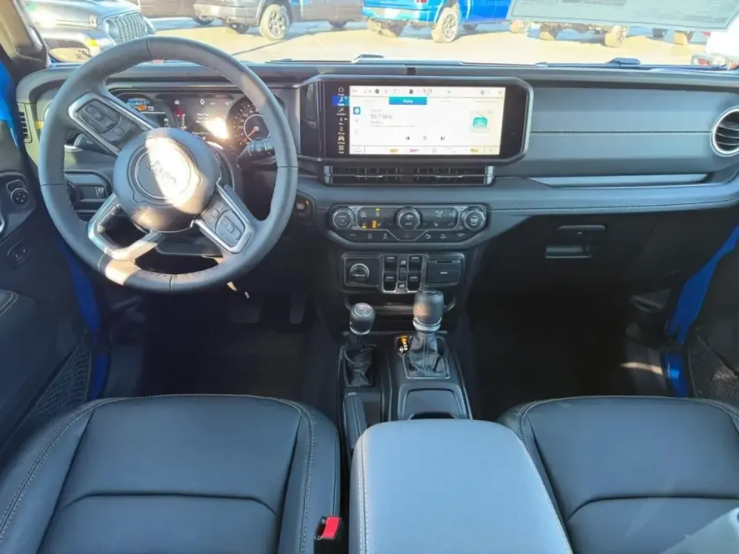 2026 /Black Leather Jeep Wrangler Sahara (1C4PJXEN3TW) with an 2.0L engine, 6M transmission, located at 970 Woodlawn Dr., Farmington, MO, 63640, (573) 431-7800, 37.825642, -90.468674 - ### Explore Life's Adventures with the 2026 Jeep Wrangler Sahara A Perfect SUV for All Your Family Escapades!<br /> <br /> Are you ready to elevate your lifestyle? The 2026 Jeep Wrangler Sahara in an eye-catching Hydro Blue is not just an SUV; it's your gateway to adventure! Whether you're hitting - Photo#9