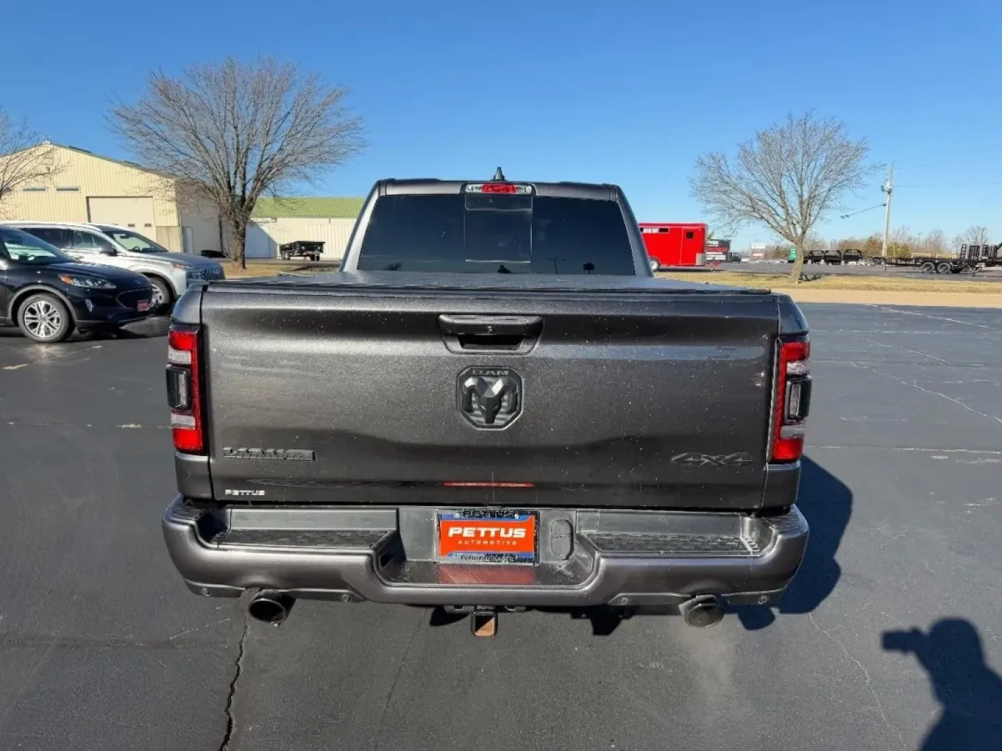 2022 /Black Leather Ram 1500 Laramie (1C6SRFRT5NN) with an 5.7L engine, Automatic transmission, located at 970 Woodlawn Dr., Farmington, MO, 63640, (573) 431-7800, 37.825642, -90.468674 - Discover the perfect blend of rugged capability and premium comfort with the 2022 Ram 1500 Laramie, an exceptional truck designed for those who demand versatility in their daily lives. Whether you're navigating busy city streets, heading out for a weekend adventure, or hauling gear for a family trip - Photo#3