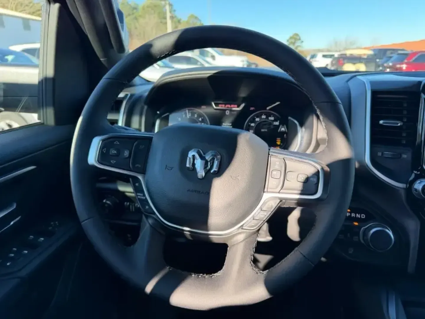 2026 /Black Cloth Ram 1500 Big Horn/Lone Star (1C6SRFFP1TN) with an 3.0L Straight 6 engine, 8A transmission, located at 970 Woodlawn Dr., Farmington, MO, 63640, (573) 431-7800, 37.825642, -90.468674 - Are you in search of a vehicle that can elevate your lifestyle, whether you're tackling weekend adventures, managing daily commutes, or hauling gear for family outings? Look no further! At Pettus CDJR Farmington, we proudly present a stunning 2026 Ram 1500 Big Horn that promises to be the perfect co - Photo#10
