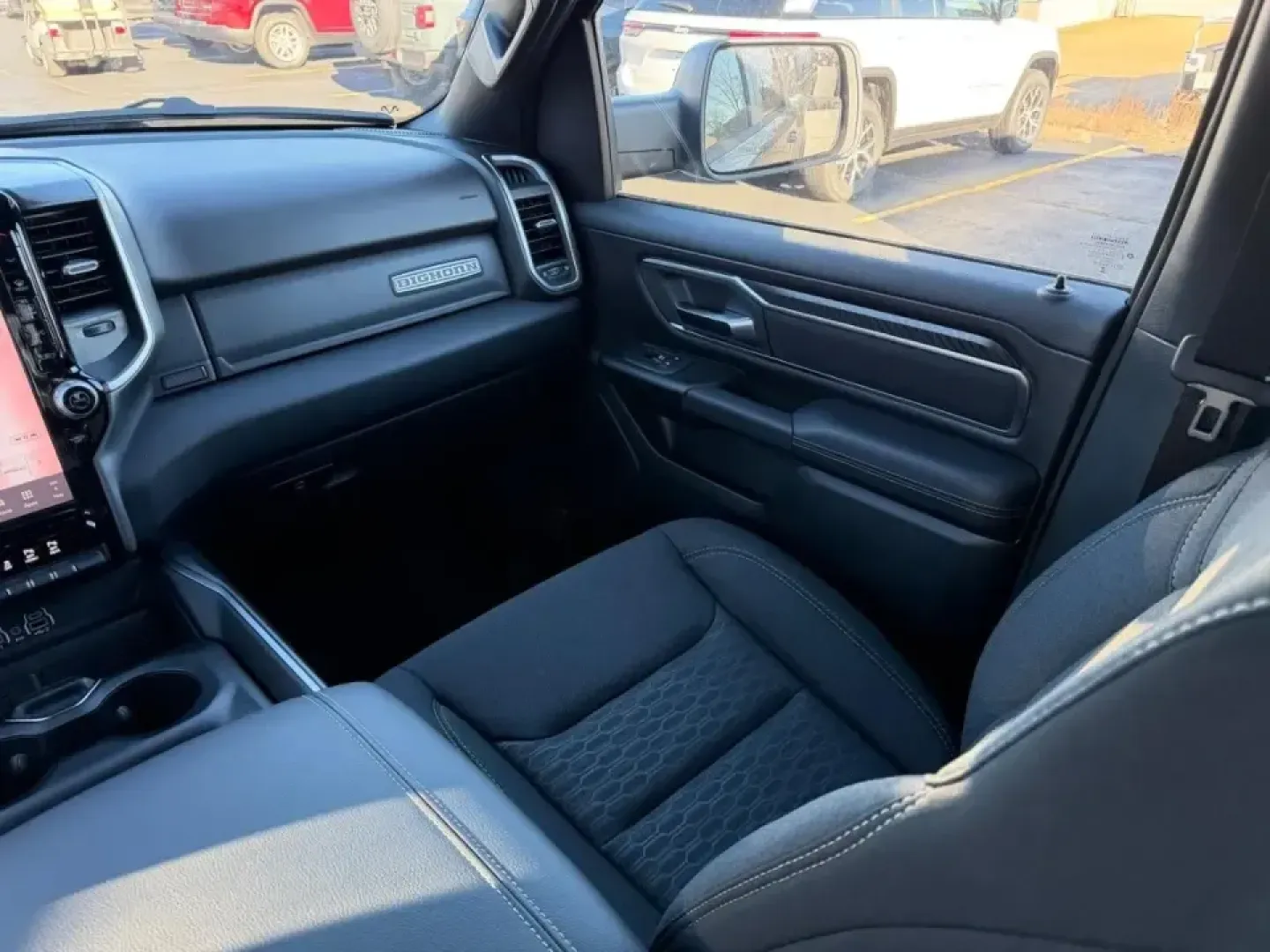 2026 /Black Cloth Ram 1500 Big Horn/Lone Star (1C6SRFFP1TN) with an 3.0L Straight 6 engine, 8A transmission, located at 970 Woodlawn Dr., Farmington, MO, 63640, (573) 431-7800, 37.825642, -90.468674 - Are you in search of a vehicle that can elevate your lifestyle, whether you're tackling weekend adventures, managing daily commutes, or hauling gear for family outings? Look no further! At Pettus CDJR Farmington, we proudly present a stunning 2026 Ram 1500 Big Horn that promises to be the perfect co - Photo#15