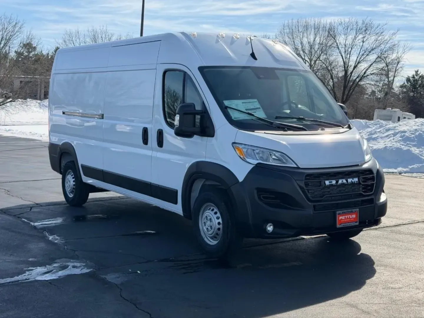 2026 /Black Vinyl Ram ProMaster 2500 High Roof (3C6LRVDG7TE) with an 3.6L V6 24V VVT engine, 6A transmission, located at 970 Woodlawn Dr., Farmington, MO, 63640, (573) 431-7800, 37.825642, -90.468674 - **Discover the Ultimate Workhorse: 2026 Ram ProMaster Cargo Van at Pettus CDJR Farmington**<br /> <br /> Are you a business owner searching for a reliable vehicle that can help you conquer your daily tasks? Look no further! This 2026 Ram ProMaster Cargo Van, proudly offered at Pettus CDJR Farmington - Photo#0