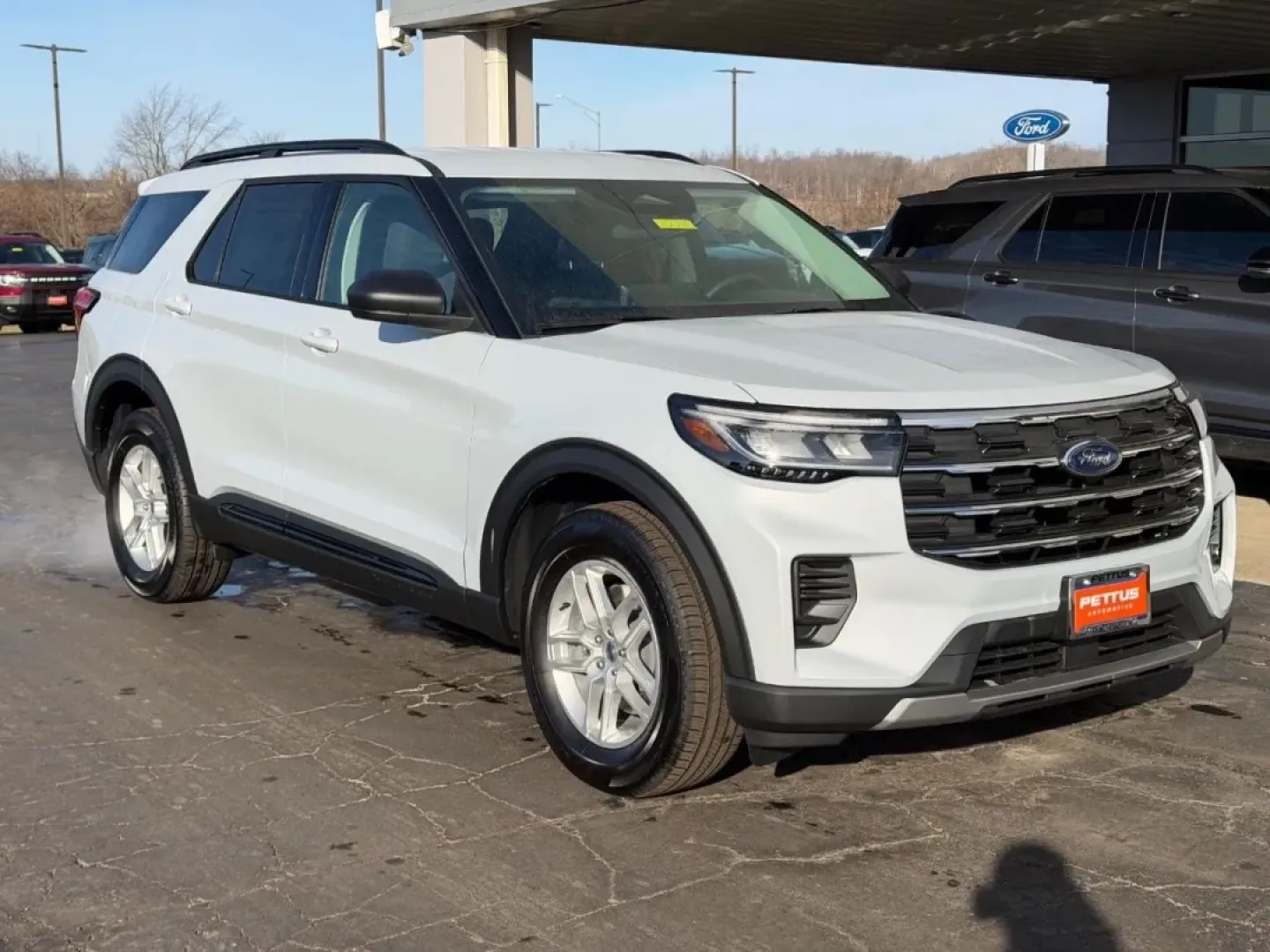 2026 /Dark Space Gray Cloth Ford Explorer Active (1FMUK8DH8TG) with an 2.3L EcoBoost I-4 engine, Automatic transmission, located at 141 Commercial Dr, Fredericktown, MO, 63645, (573) 783-6432, 37.570087, -90.320648 - ### Adventure Awaits with the 2026 Ford Explorer at Pettus Ford Fredericktown!<br /> <br /> Are you ready to elevate your family adventures or tackle your daily commute with style and confidence? The 2026 Ford Explorer, available exclusively at Pettus Ford Fredericktown, is the perfect SUV to meet a - Photo#0