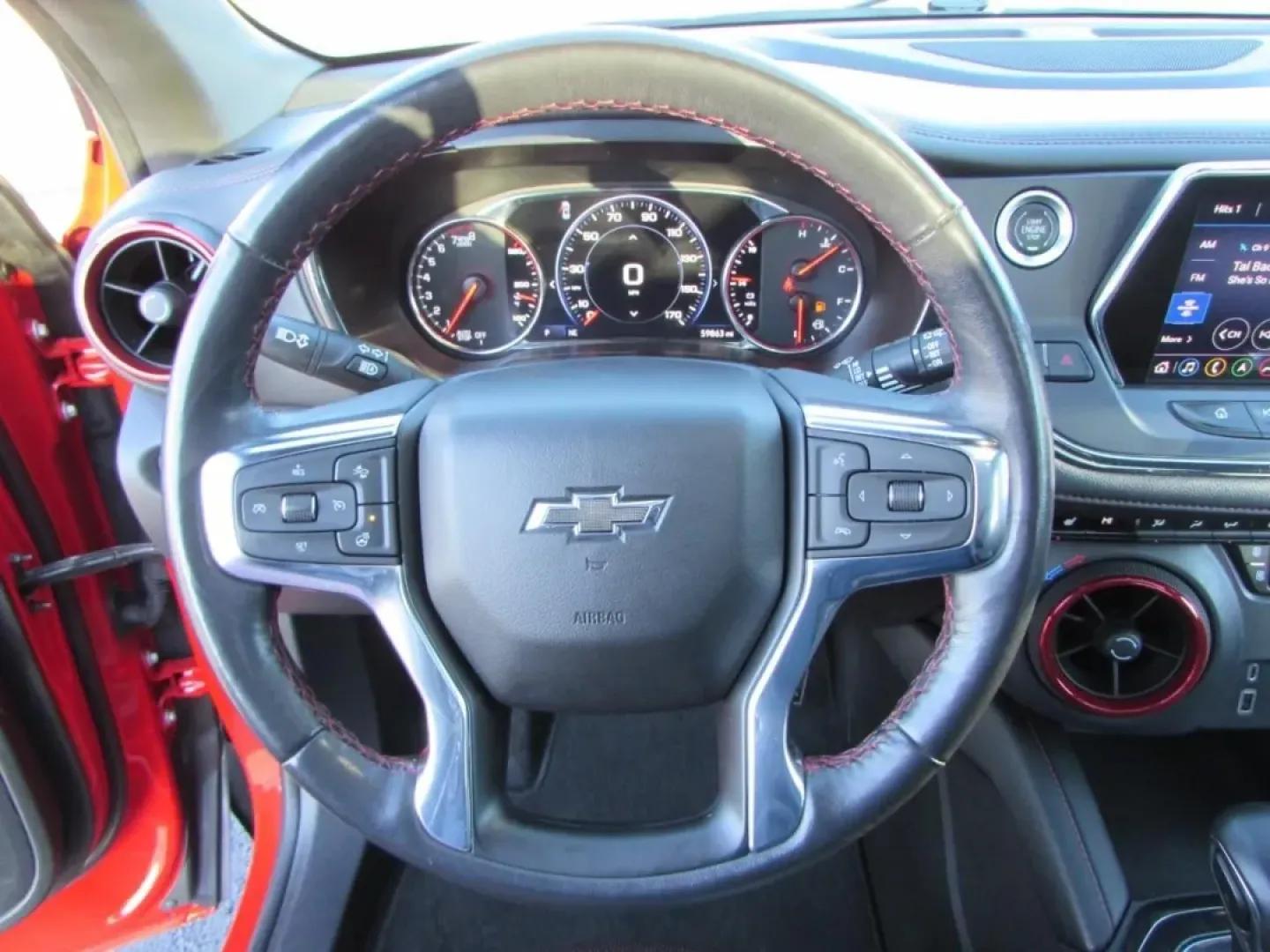 2022 /Jet Black Chevrolet Blazer RS (3GNKBKRS2NS) with an 3.6L V6 DOHC 24V engine, Automatic transmission, located at 12830 Highway 21, De Soto, MO, 63020, (636) 337-7777, 38.153099, -90.573624 - Discover your next adventure with the perfect blend of style and performance in this stunning 2022 Chevrolet Blazer RS, now available at Pettus CDJR DeSoto. Whether you're commuting to work, shuttling the family to weekend soccer games, or exploring the scenic routes around De Soto, MO, this SUV is - Photo#13