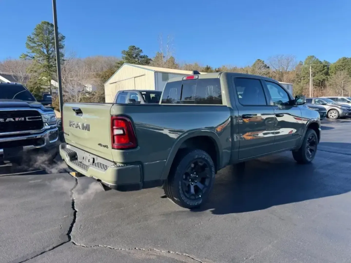 2026 /Diesel Gray/Black Cloth Ram 1500 Big Horn/Lone Star (1C6SRFFP9TN) with an 3.0L Straight 6 engine, 8A transmission, located at 970 Woodlawn Dr., Farmington, MO, 63640, (573) 431-7800, 37.825642, -90.468674 - **Experience Adventure with the 2026 Ram 1500 Big Horn: Your Ultimate Truck for Every Journey!**<br /> <br /> Are you ready to elevate your driving experience and adventure into the great outdoors? Whether you're planning a weekend escape to explore the scenic trails of the Mark Twain National Fores - Photo#2