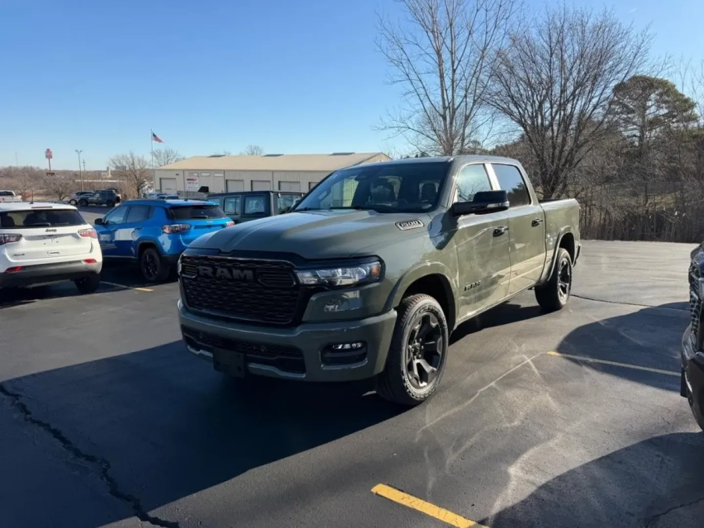2026 /Diesel Gray/Black Cloth Ram 1500 Big Horn/Lone Star (1C6SRFFP9TN) with an 3.0L Straight 6 engine, located at 970 Woodlawn Dr., Farmington, MO, 63640, (573) 431-7800, 37.825642, -90.468674 - **Experience Adventure with the 2026 Ram 1500 Big Horn: Your Ultimate Truck for Every Journey!**<br /> <br /> Are you ready to elevate your driving experience and adventure into the great outdoors? Whether you're planning a weekend escape to explore the scenic trails of the Mark Twain National Fores - Photo#6