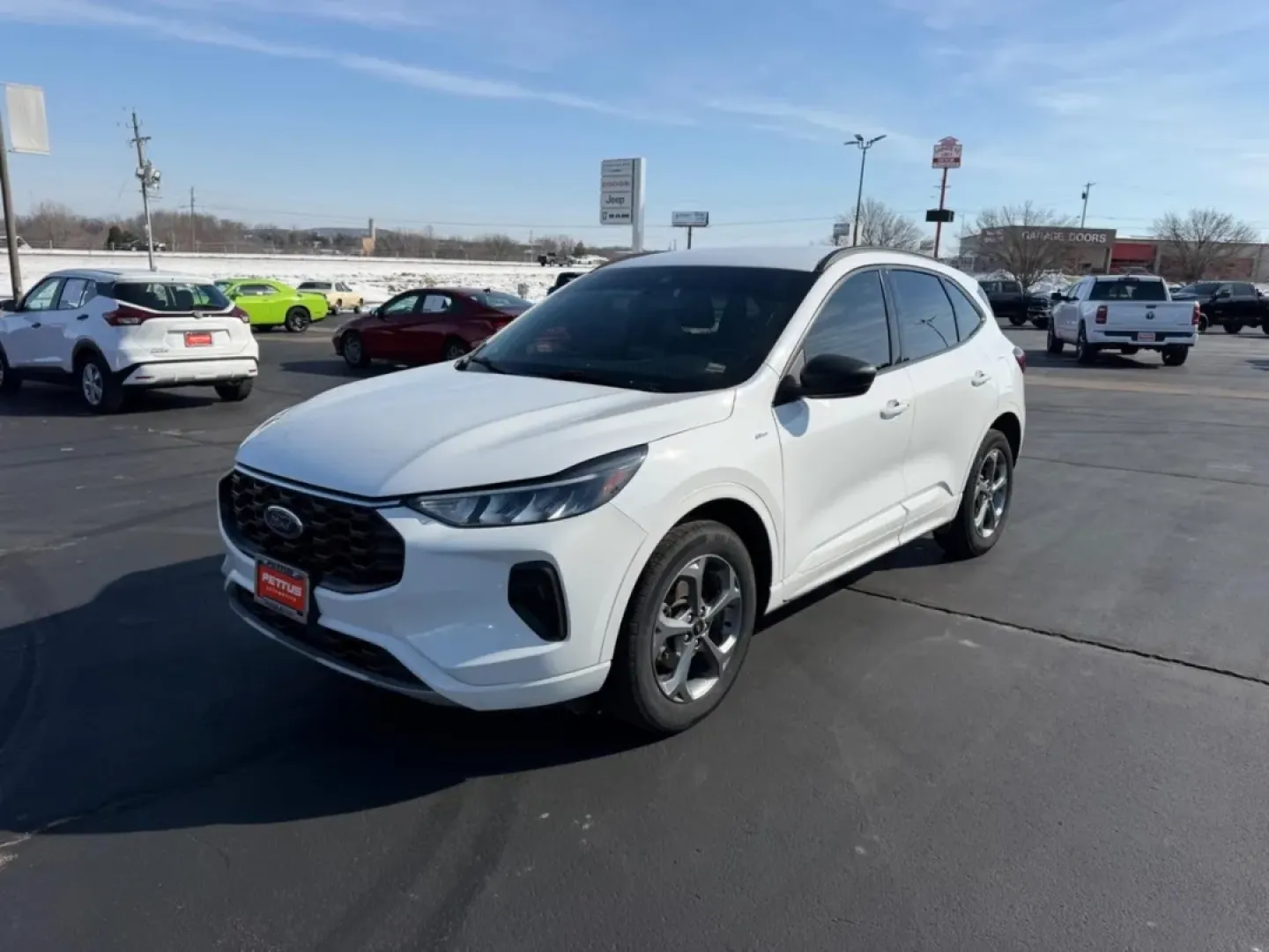 2023 /Ebony Leather Trimmed Ford Escape ST-Line (1FMCU9MN5PU) with an 1.5L EcoBoost engine, Automatic transmission, located at 970 Woodlawn Dr., Farmington, MO, 63640, (573) 431-7800, 37.825642, -90.468674 - Are you ready to elevate your daily commute or weekend adventures? Look no further than this stunning 2023 Ford Escape ST-Line, now available at Pettus CDJR Farmington! With its sleek design, advanced features, and exceptional fuel efficiency, this SUV is perfect for anyone looking to blend style wi - Photo#7