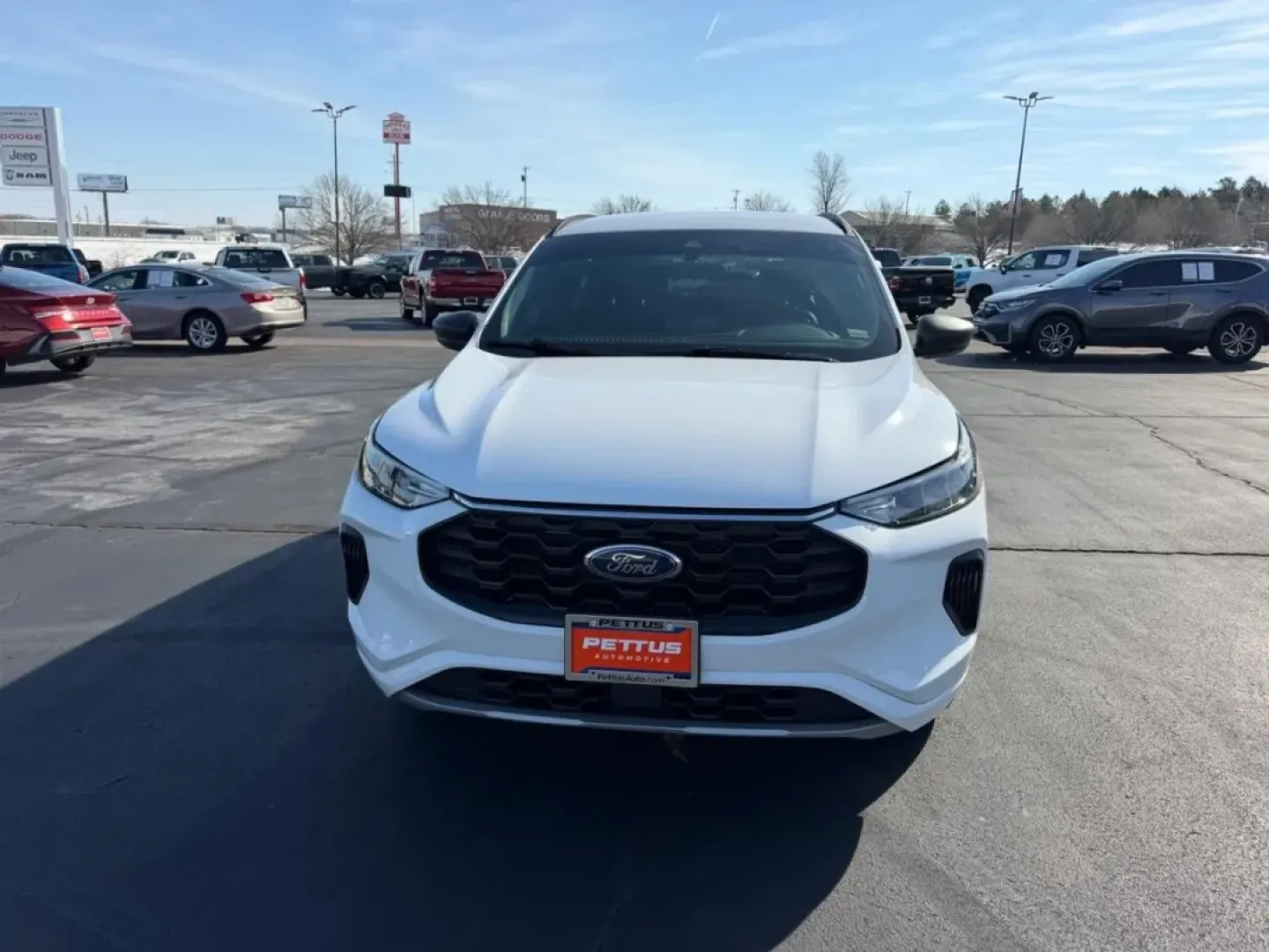 2023 /Ebony Leather Trimmed Ford Escape ST-Line (1FMCU9MN5PU) with an 1.5L EcoBoost engine, Automatic transmission, located at 970 Woodlawn Dr., Farmington, MO, 63640, (573) 431-7800, 37.825642, -90.468674 - Are you ready to elevate your daily commute or weekend adventures? Look no further than this stunning 2023 Ford Escape ST-Line, now available at Pettus CDJR Farmington! With its sleek design, advanced features, and exceptional fuel efficiency, this SUV is perfect for anyone looking to blend style wi - Photo#8