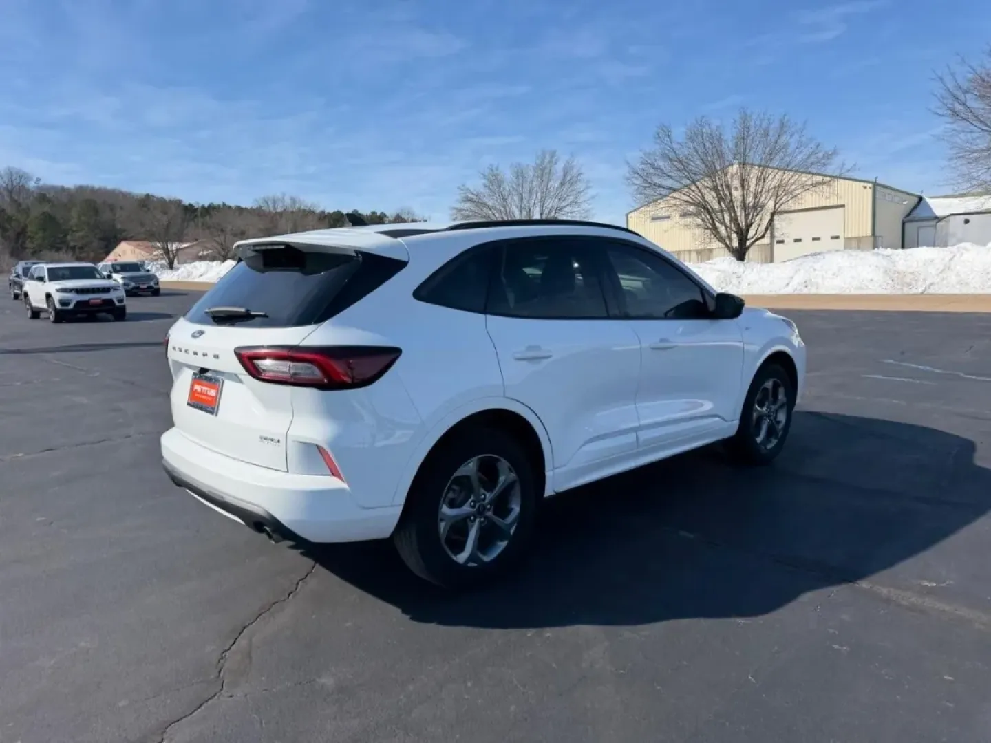 2023 /Ebony Leather Trimmed Ford Escape ST-Line (1FMCU9MN5PU) with an 1.5L EcoBoost engine, Automatic transmission, located at 970 Woodlawn Dr., Farmington, MO, 63640, (573) 431-7800, 37.825642, -90.468674 - Are you ready to elevate your daily commute or weekend adventures? Look no further than this stunning 2023 Ford Escape ST-Line, now available at Pettus CDJR Farmington! With its sleek design, advanced features, and exceptional fuel efficiency, this SUV is perfect for anyone looking to blend style wi - Photo#2