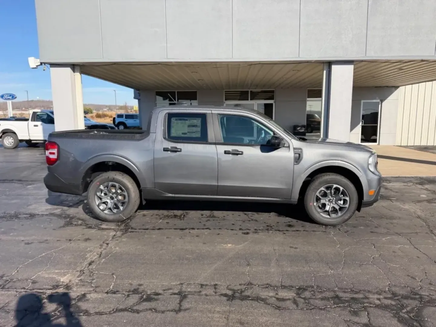 2026 /Navy Pier/Aspen Gray Cloth Ford Maverick XLT (3FTTW8JA0TR) with an 2.0L engine, CVT transmission, located at 141 Commercial Dr, Fredericktown, MO, 63645, (573) 783-6432, 37.570087, -90.320648 - **Unleash Adventure with the 2026 Ford Maverick XLT Perfect for Your Next Journey!**<br /> <br /> Are you ready to elevate your lifestyle with a vehicle that combines rugged capability with everyday practicality? Look no further than the stunning 2026 Ford Maverick XLT, available now at Pettus Ford - Photo#1