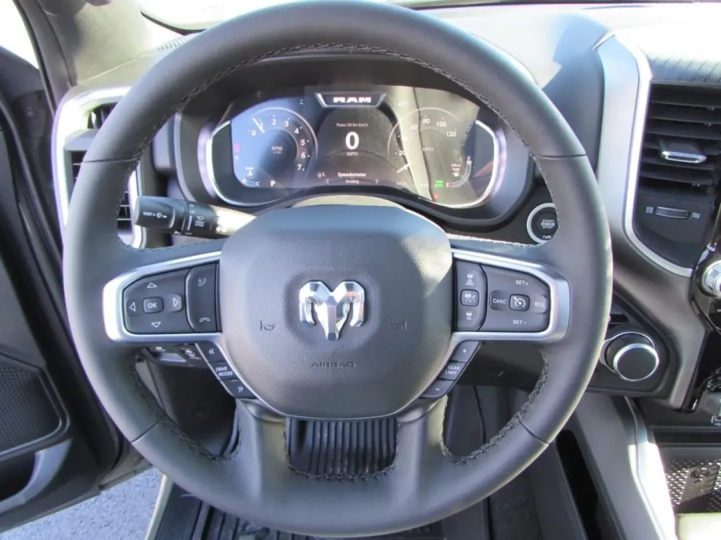 2026 /Black Ram 1500 Big Horn/Lone Star (1C6SRFFT1TN) with an 5.7L V8 OHV 16V engine, 8A transmission, located at 12830 Highway 21, De Soto, MO, 63020, (636) 337-7777, 38.153099, -90.573624 - Rev up your lifestyle with the ultimate workhorse: the 2026 Ram 1500 Big Horn. Whether you're tackling a weekend project, cruising through De Soto, MO, or embarking on a family road trip, this truck is designed to handle it all. With a robust 5.7L engine and four-wheel drive, the Ram 1500 is perfect - Photo#17