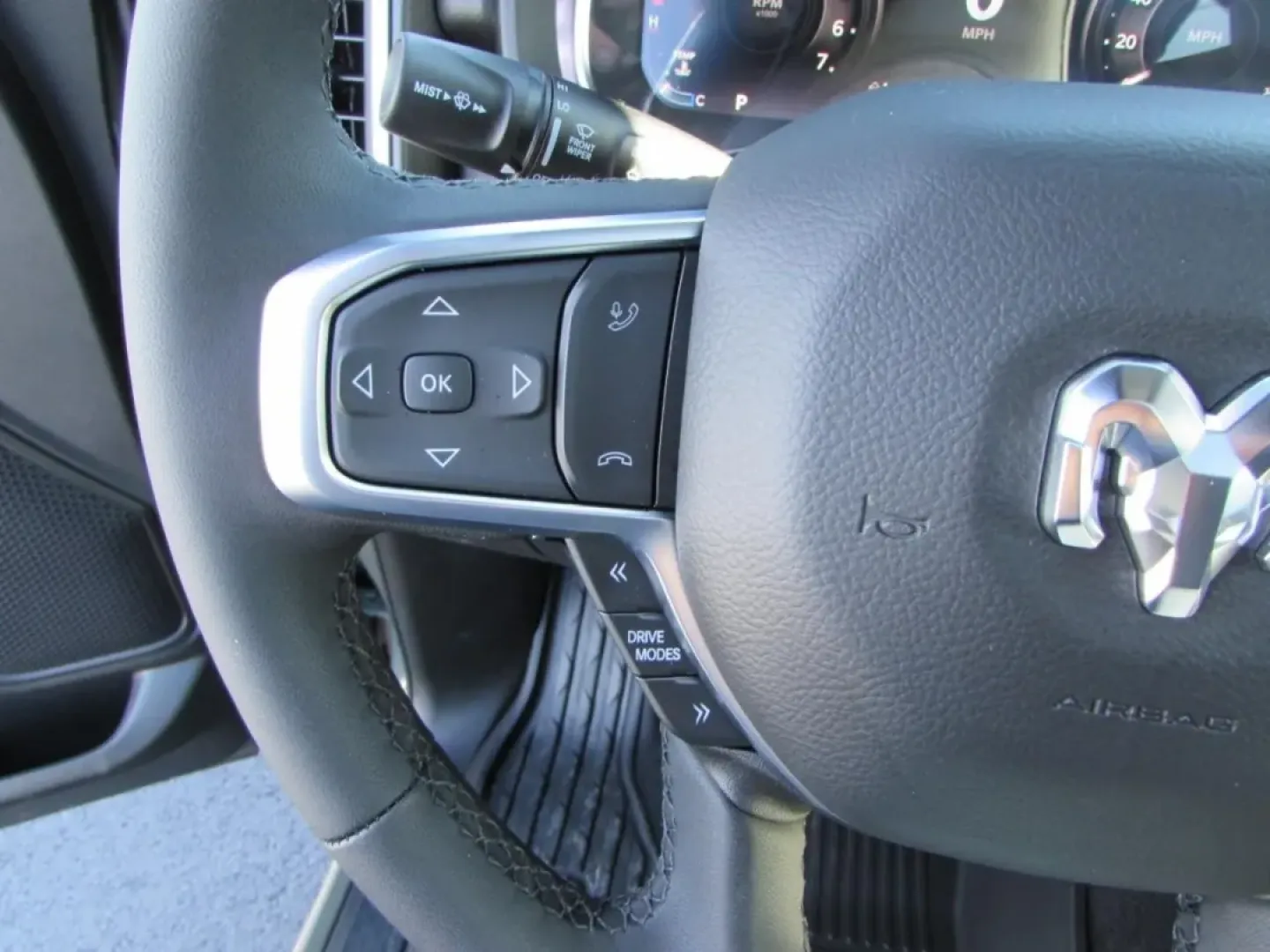 2026 /Black Ram 1500 Big Horn/Lone Star (1C6SRFFT1TN) with an 5.7L V8 OHV 16V engine, 8A transmission, located at 12830 Highway 21, De Soto, MO, 63020, (636) 337-7777, 38.153099, -90.573624 - Rev up your lifestyle with the ultimate workhorse: the 2026 Ram 1500 Big Horn. Whether you're tackling a weekend project, cruising through De Soto, MO, or embarking on a family road trip, this truck is designed to handle it all. With a robust 5.7L engine and four-wheel drive, the Ram 1500 is perfect - Photo#18