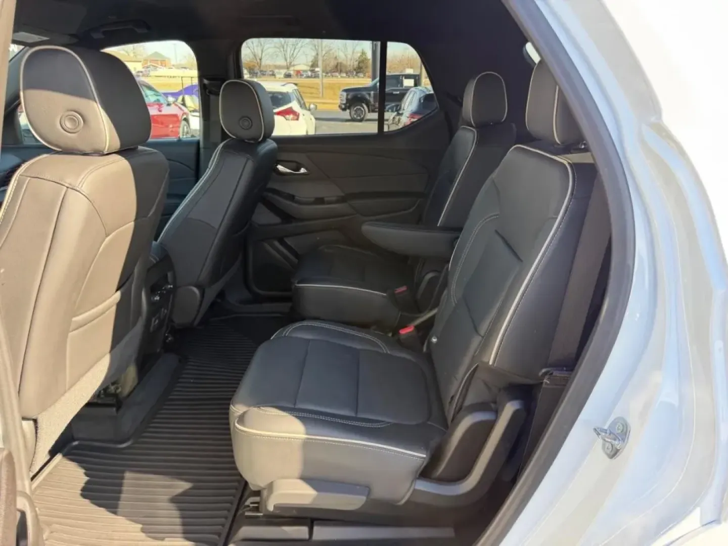 2023 /Jet Black Leather Chevrolet Traverse Premier (1GNEVKKW5PJ) with an 3.6L V6 / SIDI / VVT engine, Automatic transmission, located at 970 Woodlawn Dr., Farmington, MO, 63640, (573) 431-7800, 37.825642, -90.468674 - ### Discover the Ultimate Family Adventure with the 2023 Chevrolet Traverse at Pettus CDJR Farmington!<br /> <br /> Are you searching for the perfect SUV that combines comfort, style, and functionality for your family? Look no further! The 2023 Chevrolet Traverse at Pettus CDJR Farmington is designe - Photo#10