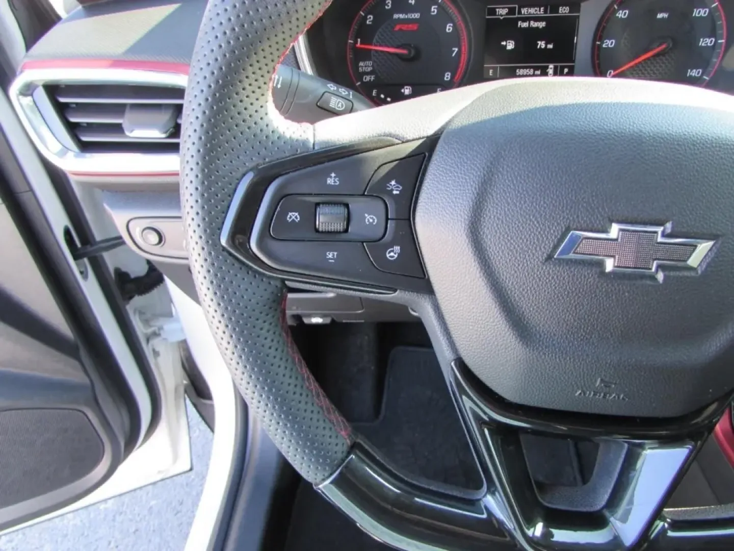 2023 /Jet Black With Red Accents Chevrolet TrailBlazer RS (KL79MTSL9PB) with an 1.3L L3 DOHC 12V engine, Automatic transmission, located at 12836 Highway 21, De Soto, MO, 63020, (636) 337-7777, 38.151867, -90.575615 - **Conquer Your Daily Adventures in the 2023 Chevrolet Trailblazer RS!**<br /> <br /> Are you searching for the perfect vehicle to complement your active lifestyle? Look no further than the 2023 Chevrolet Trailblazer RS, now available at Pettus Ford De Soto. This pre-owned SUV combines versatility wi - Photo#14