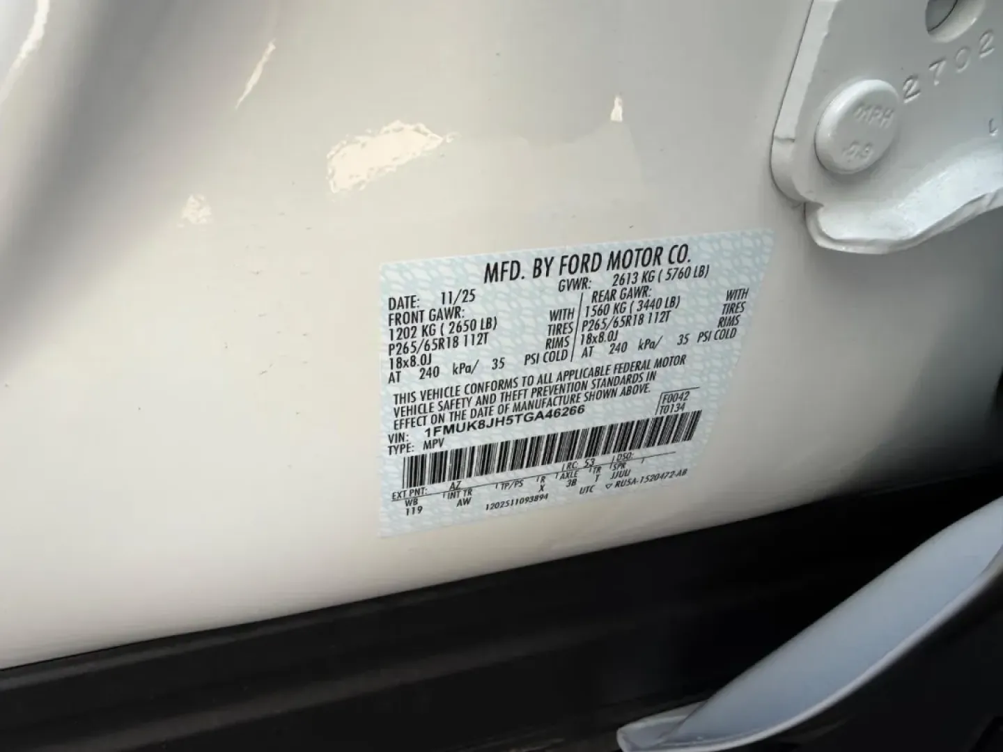 2026 /Onyx Leather Trimmed Ford Explorer Tremor (1FMUK8JH5TG) with an 2.3L EcoBoost I-4 engine, Automatic transmission, located at 141 Commercial Dr, Fredericktown, MO, 63645, (573) 783-6432, 37.570087, -90.320648 - Are you ready to elevate your family adventures, weekend getaways, or daily commutes? Look no further than this stunning 2026 Ford Explorer Tremor, a versatile SUV designed to fit seamlessly into your lifestyle. Perfect for growing families or anyone seeking a reliable, spacious vehicle, this SUV co - Photo#24