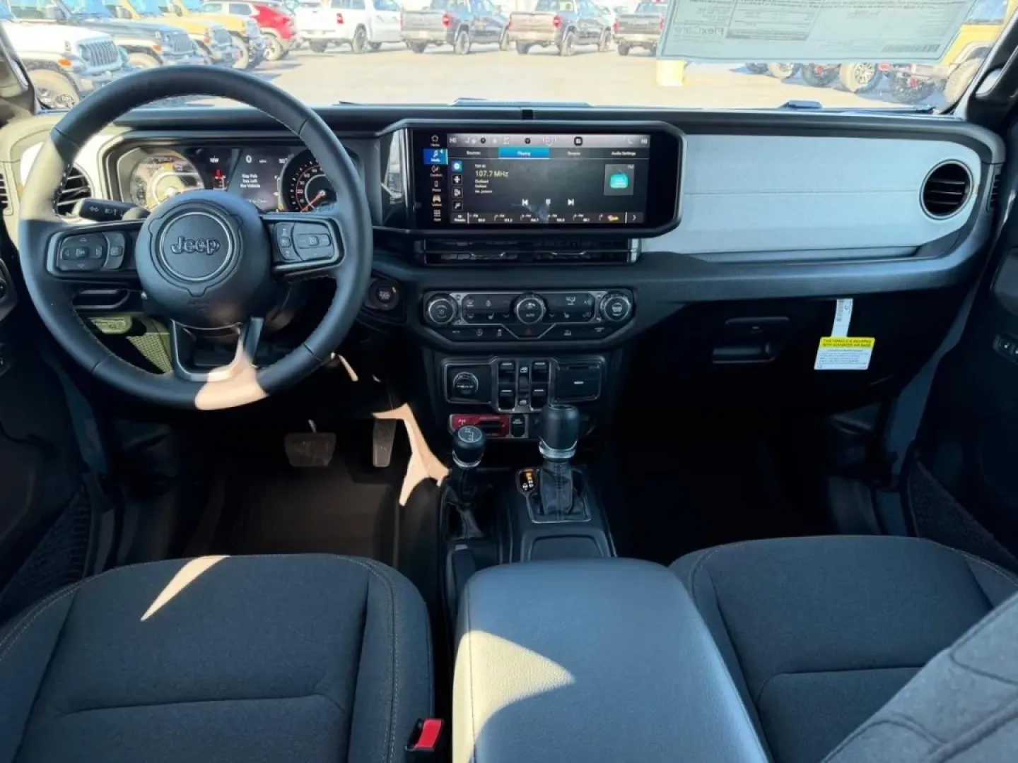 2026 /Black Cloth Jeep Wrangler Willys (1C4PJXDN8TW) with an 2.0L engine, 6M transmission, located at 970 Woodlawn Dr., Farmington, MO, 63640, (573) 431-7800, 37.825642, -90.468674 - **Adventure Awaits with the 2026 Jeep Wrangler Willys at Pettus CDJR Farmington!**<br /> <br /> Are you ready to embrace the great outdoors and explore new horizons? The 2026 Jeep Wrangler Willys is the ultimate companion for those who crave adventure and seek to create lasting memories. With its ru - Photo#9