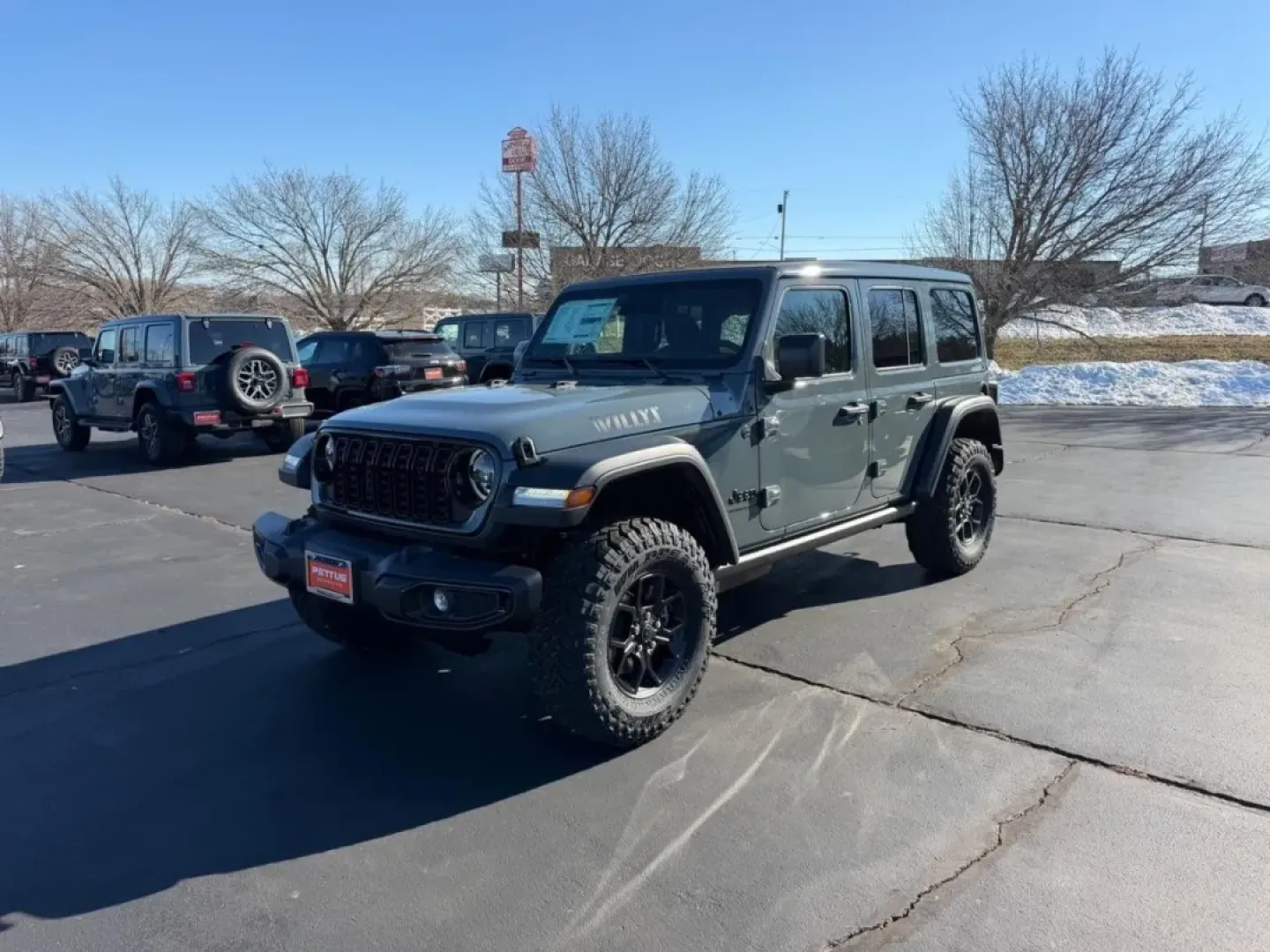 2026 /Black Cloth Jeep Wrangler Willys (1C4PJXDN8TW) with an 2.0L engine, 6M transmission, located at 970 Woodlawn Dr., Farmington, MO, 63640, (573) 431-7800, 37.825642, -90.468674 - **Adventure Awaits with the 2026 Jeep Wrangler Willys at Pettus CDJR Farmington!**<br /> <br /> Are you ready to embrace the great outdoors and explore new horizons? The 2026 Jeep Wrangler Willys is the ultimate companion for those who crave adventure and seek to create lasting memories. With its ru - Photo#6