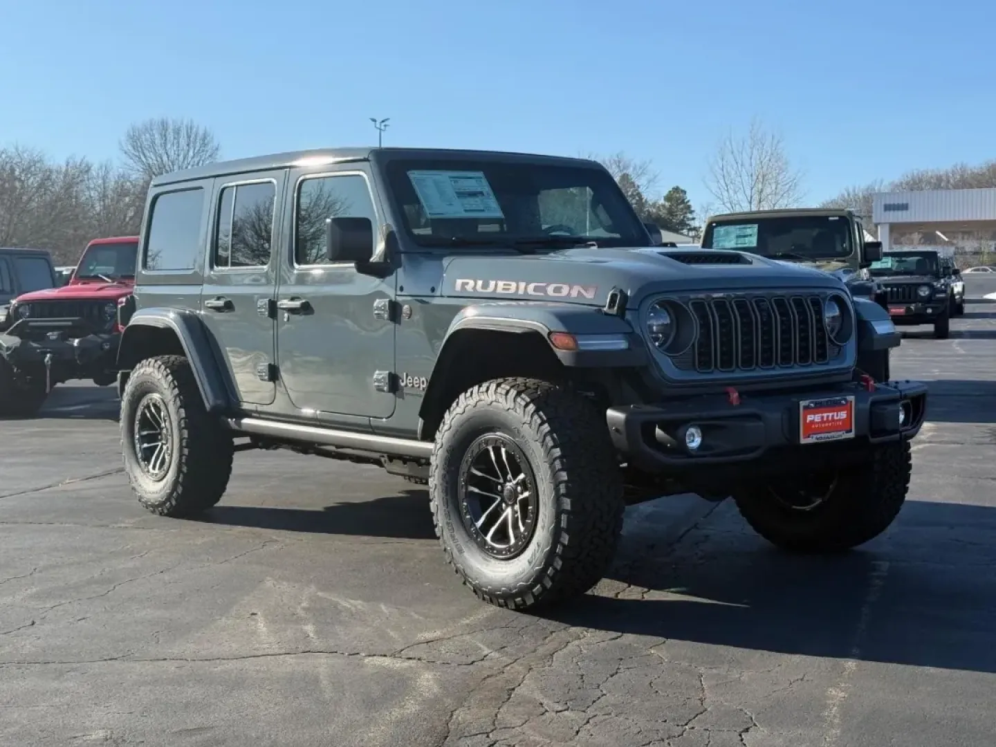 2026 /Black Leather Jeep Wrangler Rubicon X (1C4RJXFG8TW) with an 3.6L V6 engine, Automatic transmission, located at 970 Woodlawn Dr., Farmington, MO, 63640, (573) 431-7800, 37.825642, -90.468674 - Are you ready to elevate your outdoor adventures or daily commute? The 2026 Jeep Wrangler Rubicon X is the perfect companion for those who crave both rugged terrain and city streets. With its iconic design and unbeatable versatility, this SUV is ideal for weekend warriors, off-road enthusiasts, or a - Photo#0