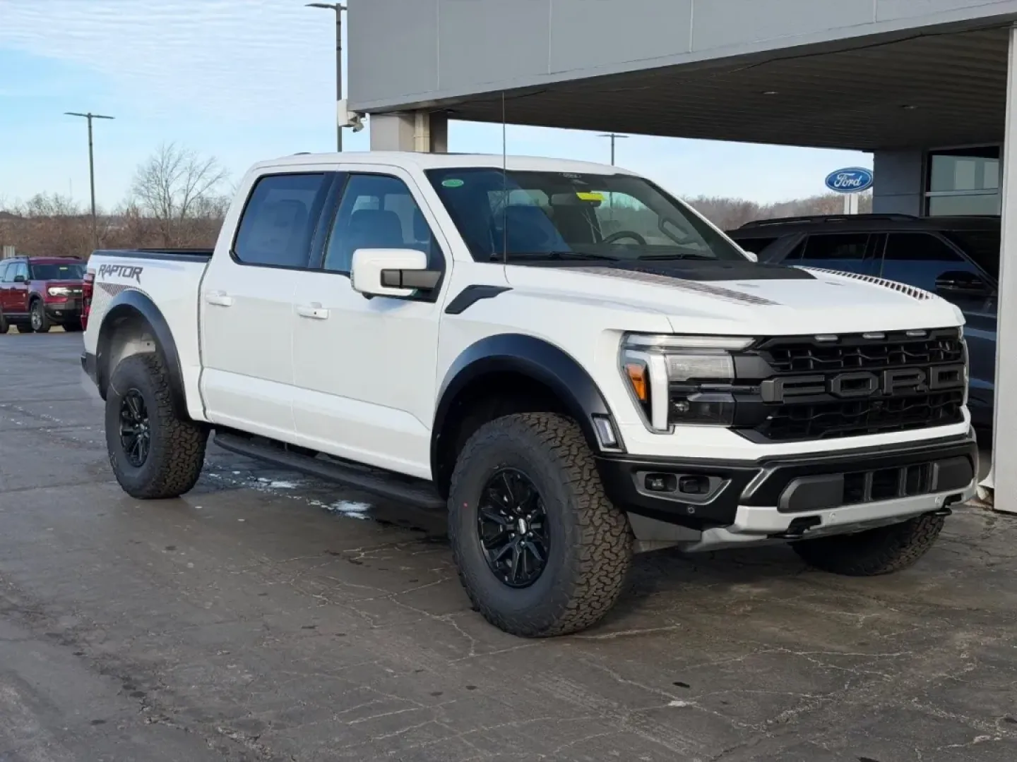 2026 /Black Leather Ford F-150 Raptor (1FTFW1RG2TF) with an 3.5L V6 EcoBoost High Output engine, Automatic transmission, located at 141 Commercial Dr, Fredericktown, MO, 63645, (573) 783-6432, 37.570087, -90.320648 - **Unleash Adventure with the 2026 Ford F-150 Raptor at Pettus Ford Fredericktown!**<br /> <br /> Are you ready for your next great adventure? Whether you're traversing rugged terrain, towing a trailer for a weekend getaway, or simply navigating the daily grind, the 2026 Ford F-150 Raptor is designed - Photo#0