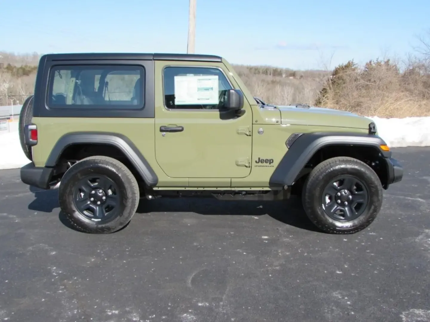 2026 /Black Jeep Wrangler Sport (1C4PJXANXTW) with an 2.0L L4 DOHC 16V TURBO engine, 6M transmission, located at 12830 Highway 21, De Soto, MO, 63020, (636) 337-7777, 38.153099, -90.573624 - **Unleash Your Adventurous Spirit with the 2026 Jeep Wrangler Sport at Pettus CDJR DeSoto!**<br /> <br /> If you're dreaming of weekend getaways filled with off-road adventures or simply want a reliable SUV for your daily commute, the 2026 Jeep Wrangler Sport is the perfect companion. With its rugge - Photo#7