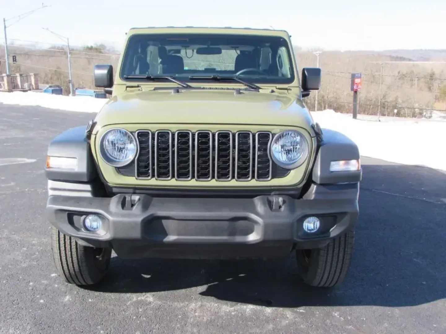 2026 /Black Jeep Wrangler Sport (1C4PJXANXTW) with an 2.0L L4 DOHC 16V TURBO engine, 6M transmission, located at 12830 Highway 21, De Soto, MO, 63020, (636) 337-7777, 38.153099, -90.573624 - **Unleash Your Adventurous Spirit with the 2026 Jeep Wrangler Sport at Pettus CDJR DeSoto!**<br /> <br /> If you're dreaming of weekend getaways filled with off-road adventures or simply want a reliable SUV for your daily commute, the 2026 Jeep Wrangler Sport is the perfect companion. With its rugge - Photo#1