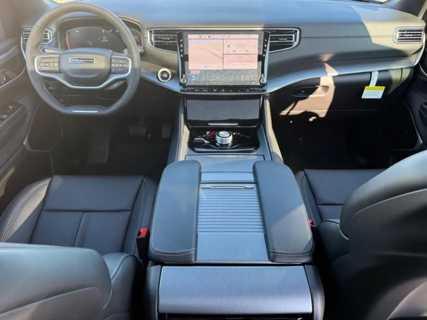 2026 /Global Black Leather Jeep Grand Wagoneer Limited (1C4SJVBP0TS) with an 3.0L I6 Hurricane SO Twin Turbo ESS engine, Automatic transmission, located at 970 Woodlawn Dr., Farmington, MO, 63640, (573) 431-7800, 37.825642, -90.468674 - Are you looking for the ultimate family SUV that combines luxury with rugged capability? Look no further than the stunning 2026 Jeep Grand Wagoneer Limited, now available at Pettus CDJR Farmington in Farmington, MO. This exceptional vehicle is perfect for growing families and adventure seekers alike - Photo#7