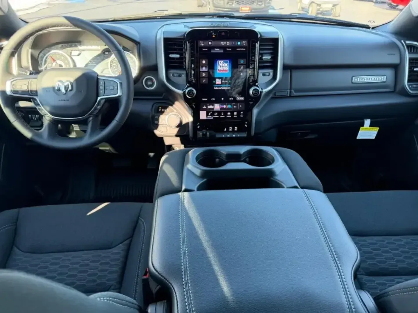 2026 /Diesel Gray/Black Cloth Ram 1500 Big Horn/Lone Star (1C6SRFFPXTN) with an 3.0L Straight 6 engine, 8A transmission, located at 970 Woodlawn Dr., Farmington, MO, 63640, (573) 431-7800, 37.825642, -90.468674 - If you're searching for a powerful and versatile truck that can handle everything from weekend adventures to daily commutes, look no further than this stunning 2026 Ram 1500 Big Horn/Lone Star, available now at Pettus CDJR Farmington. Perfectly positioned for those in need of a reliable workhorse, t - Photo#9